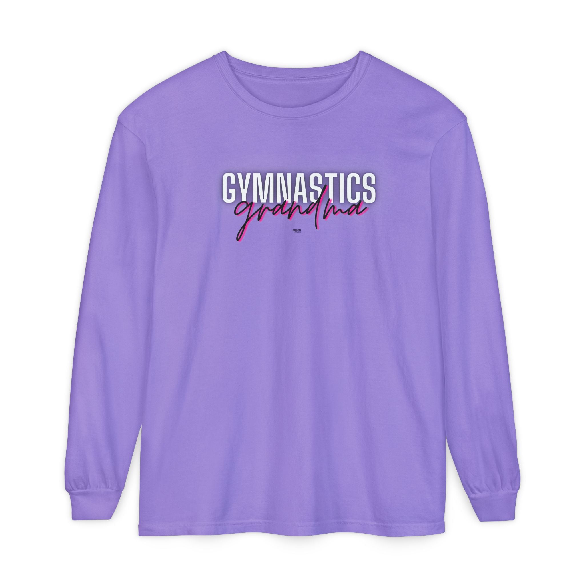 Glow Gym Gma Long Sleeve Shirt - Black/Pink (Adult)