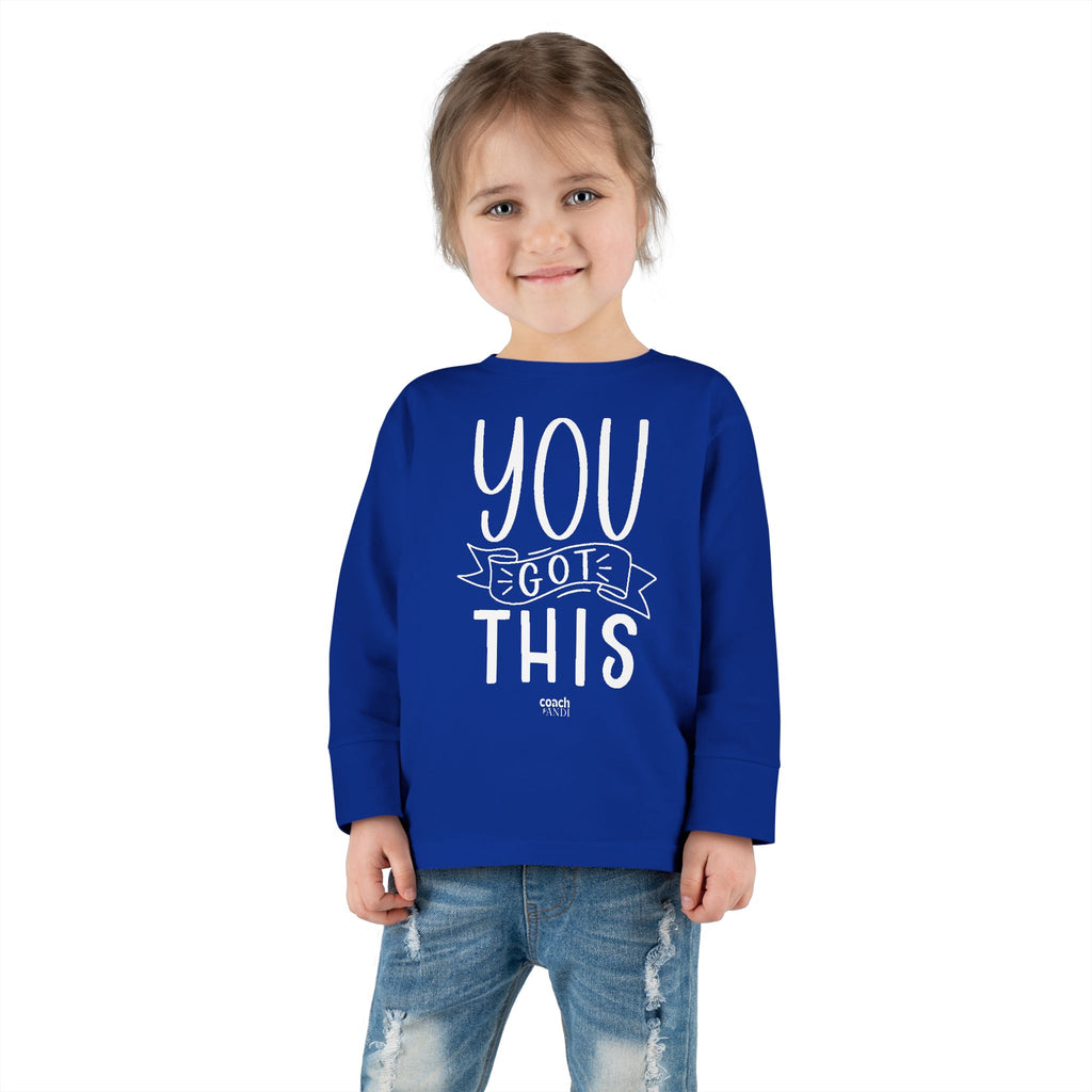 Tiny Supporter (Toddler Long Sleeve Tee)