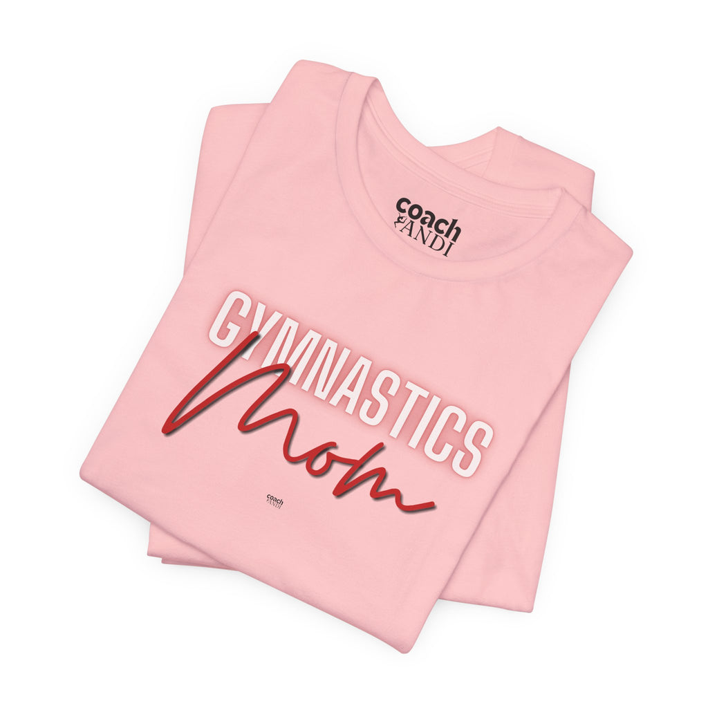 Glow Gym Mom Tshirt - Red (Adult)