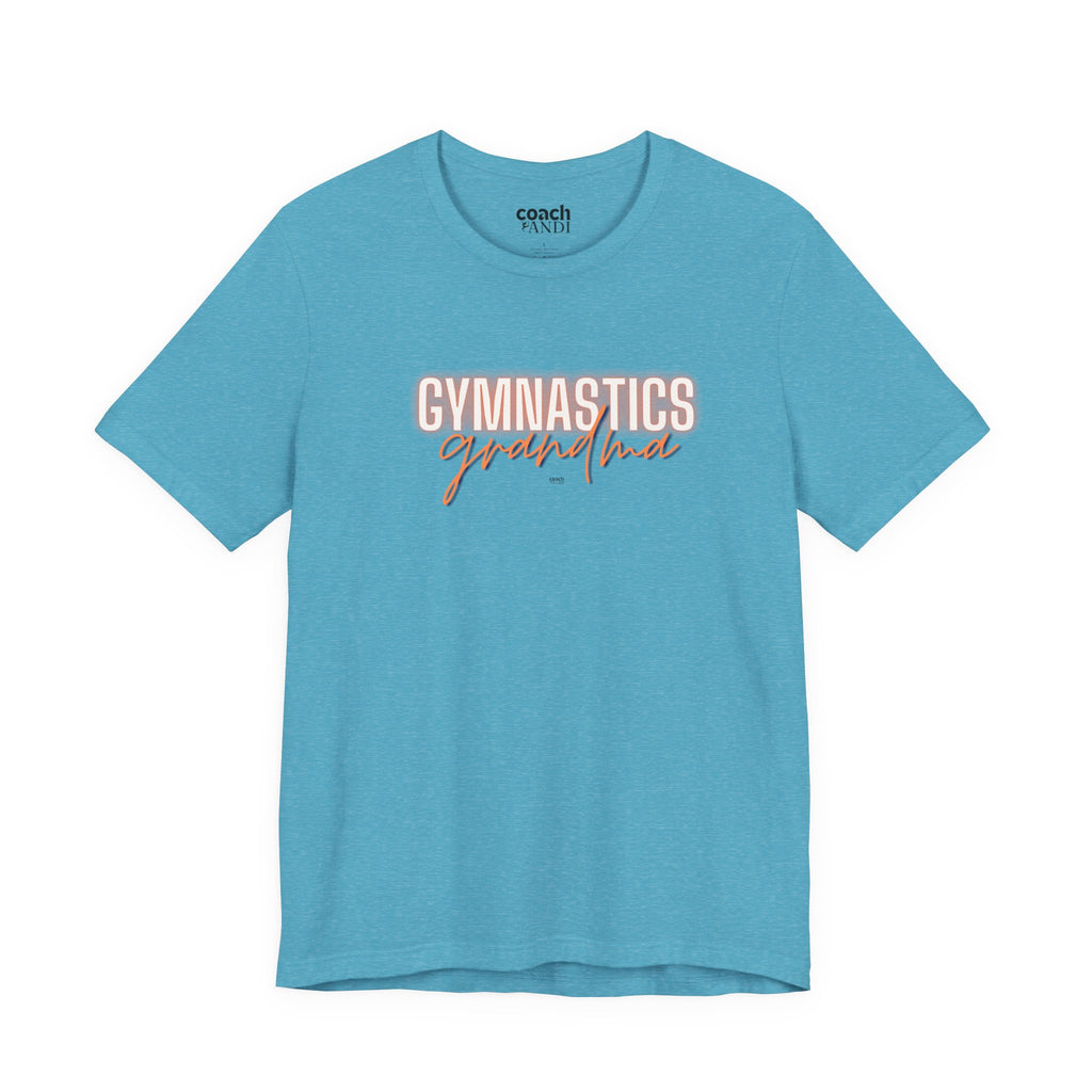 Glow Gym Gma Tshirt - Orange/Blue (Adult)