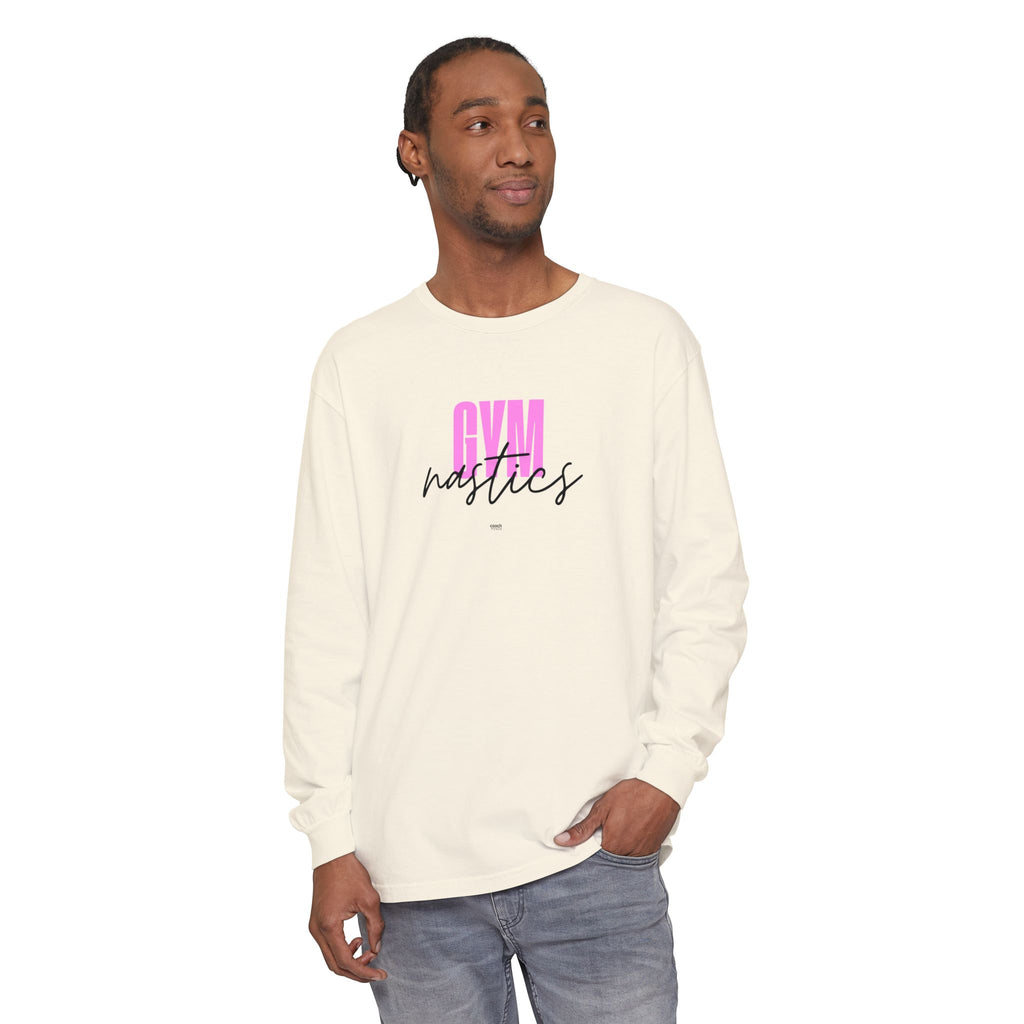 GYMnastics Long Sleeve Shirt - Pink (Adult)