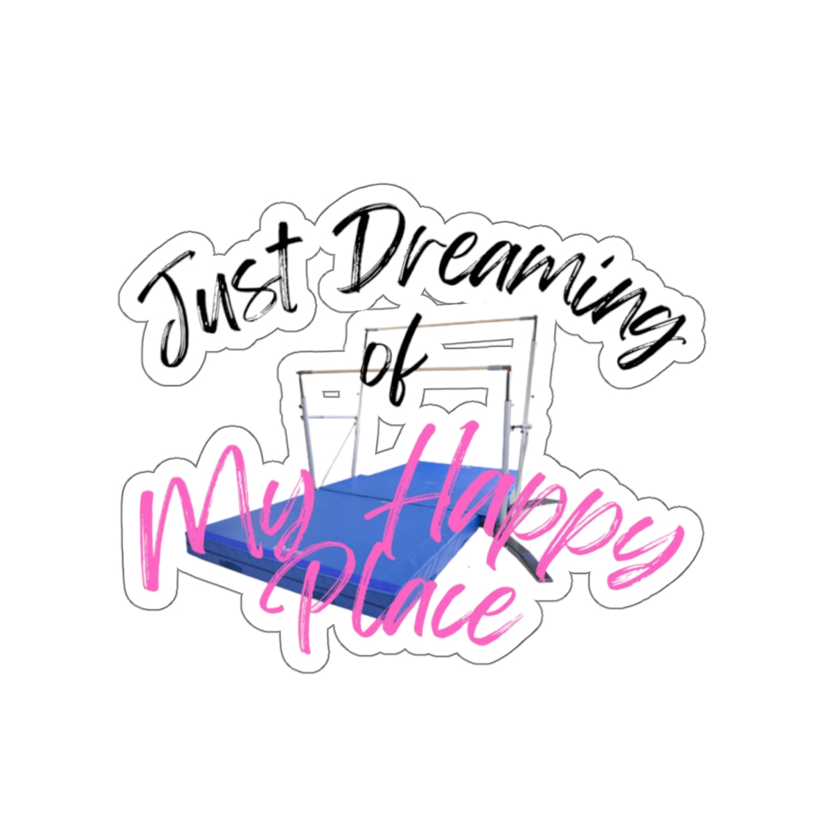 Just Dreaming-Bars (Kiss-Cut Stickers)