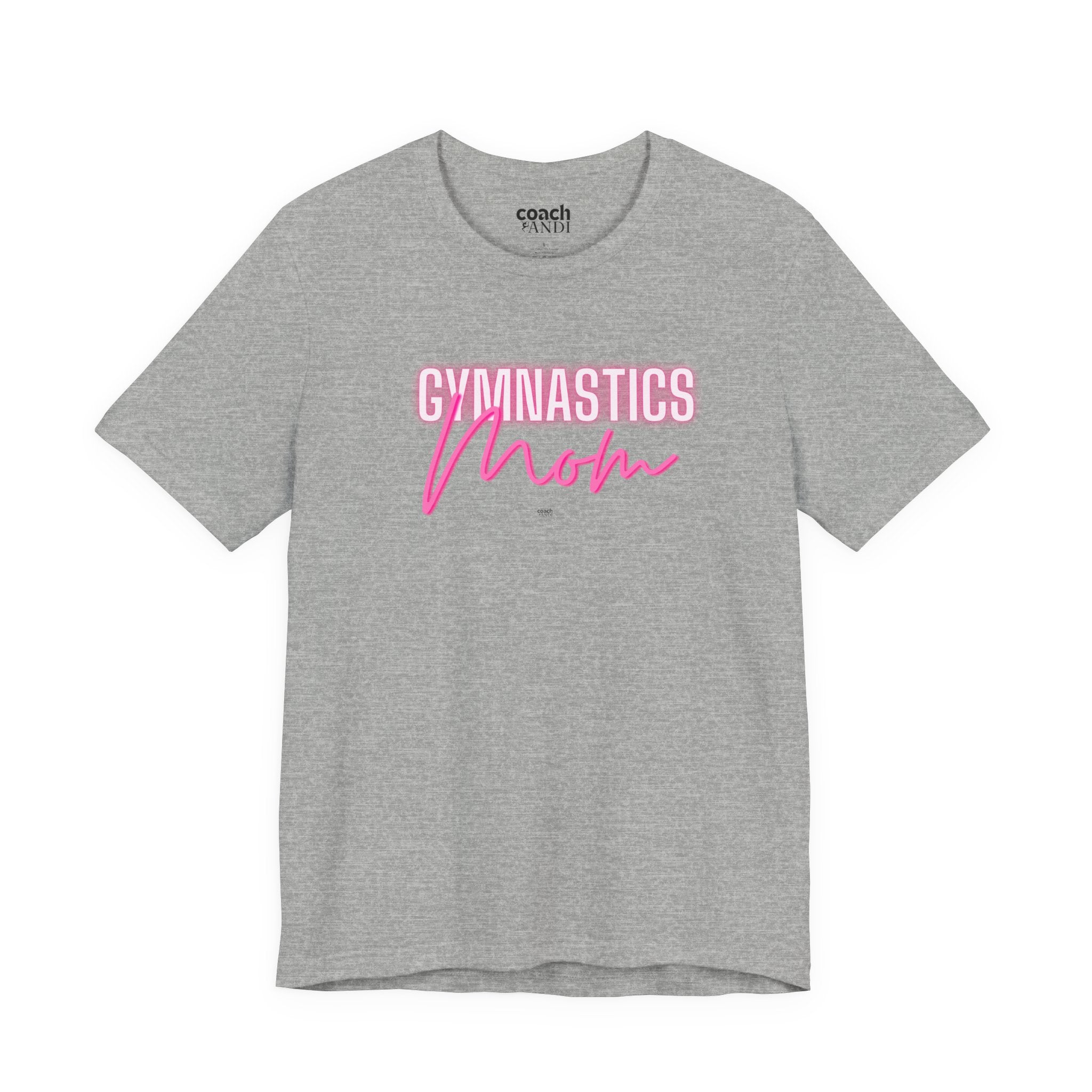 Glow Gym Mom Tshirt - Pink (Adult)