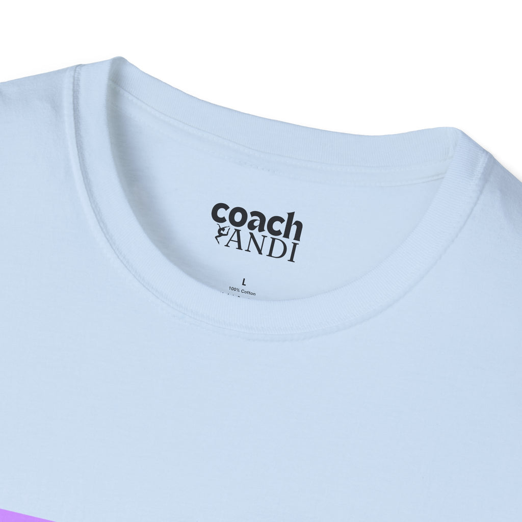 Cut & Strong Tshirt - Lavender/Lime (Adult)