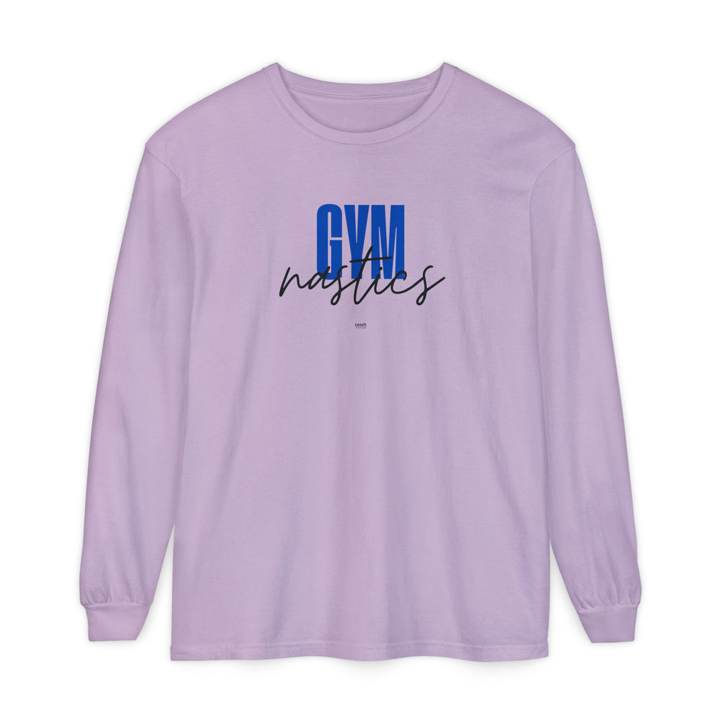 GYMnastics Long Sleeve Shirt - Blue (Adult)