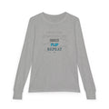 Squeeze Flip REPEAT Long Sleeve Shirt - Aqua (Youth)