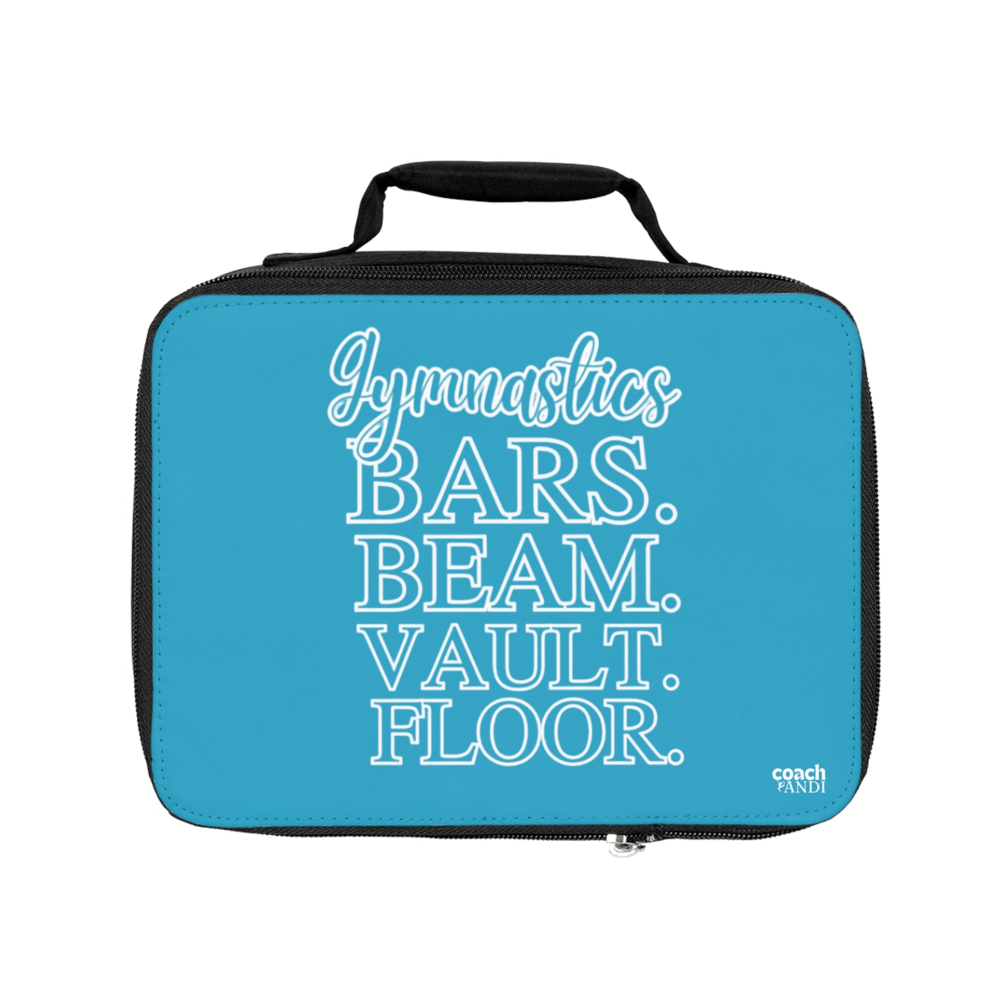 Gymnastics 4 Events- Turquoise (Lunch Bag)