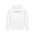 GYMNAST (Bars Beam Floor Vault) Hoodie - Lime (Youth)