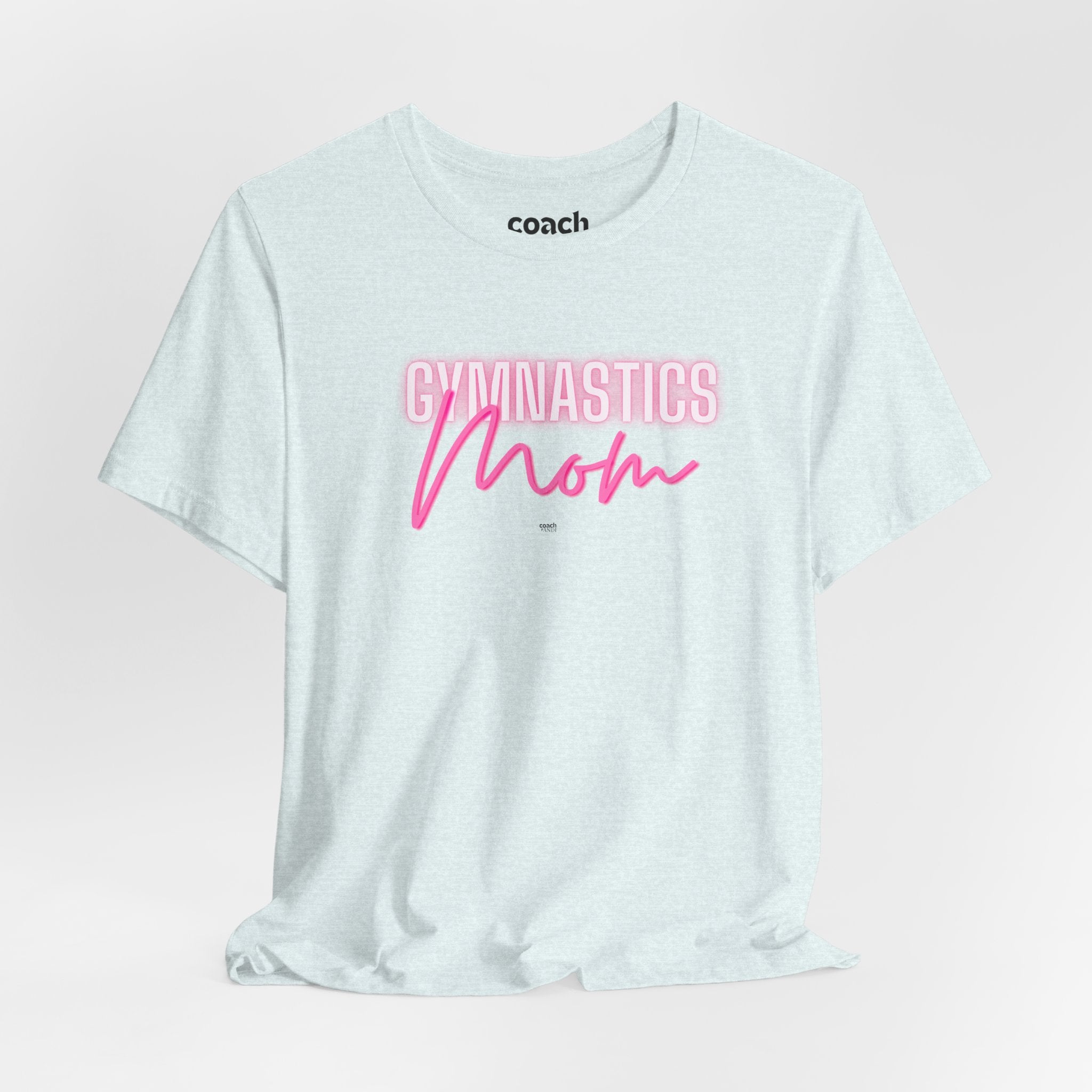 Glow Gym Mom Tshirt - Pink (Adult)