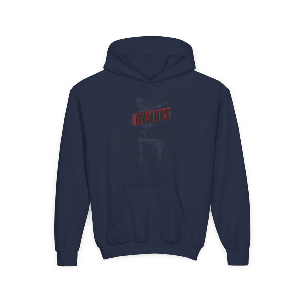 Things I learned as a Gymnast Hoodie - Red (Youth)