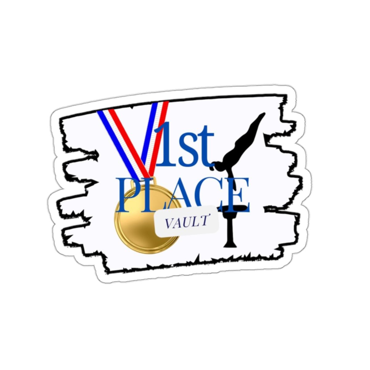 1st Place Vault (Kiss-Cut Stickers)