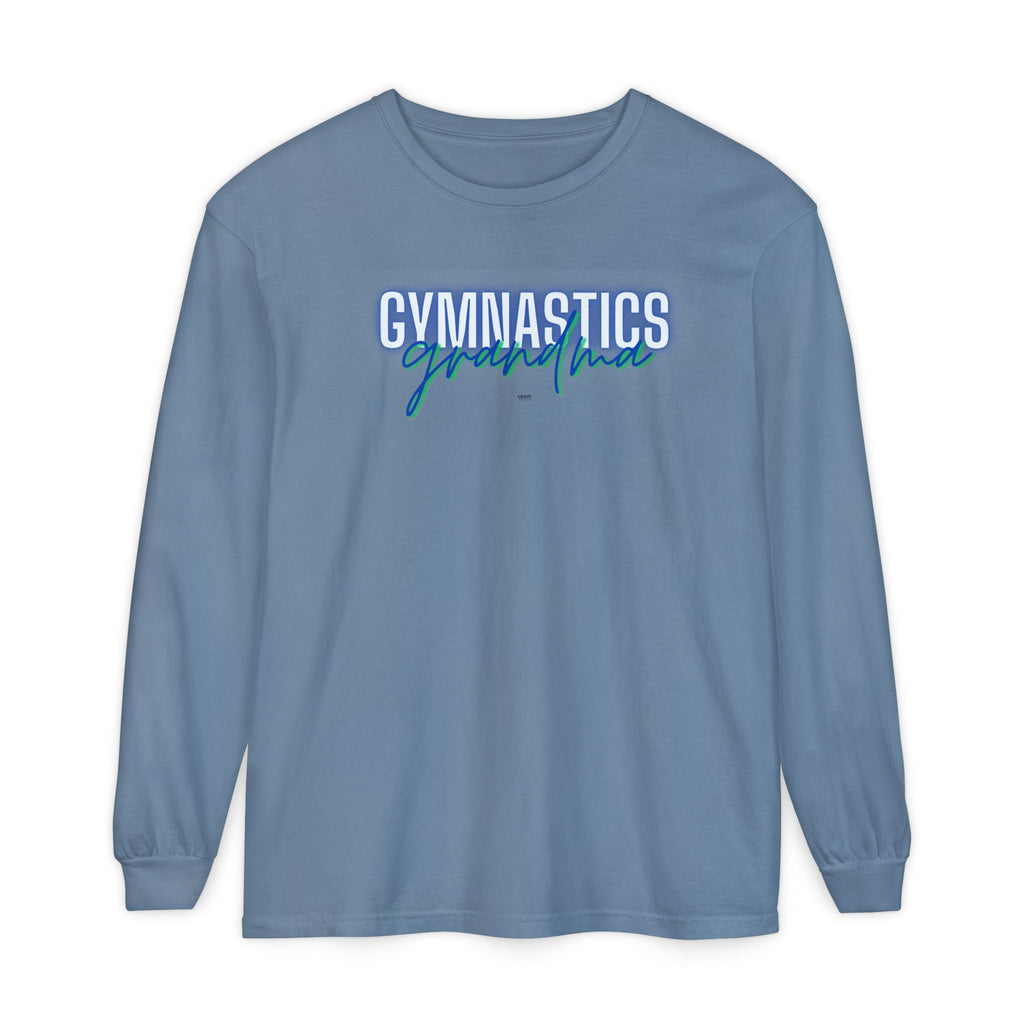 Glow Gym Gma Long Sleeve Shirt - Blue/Green (Adult)