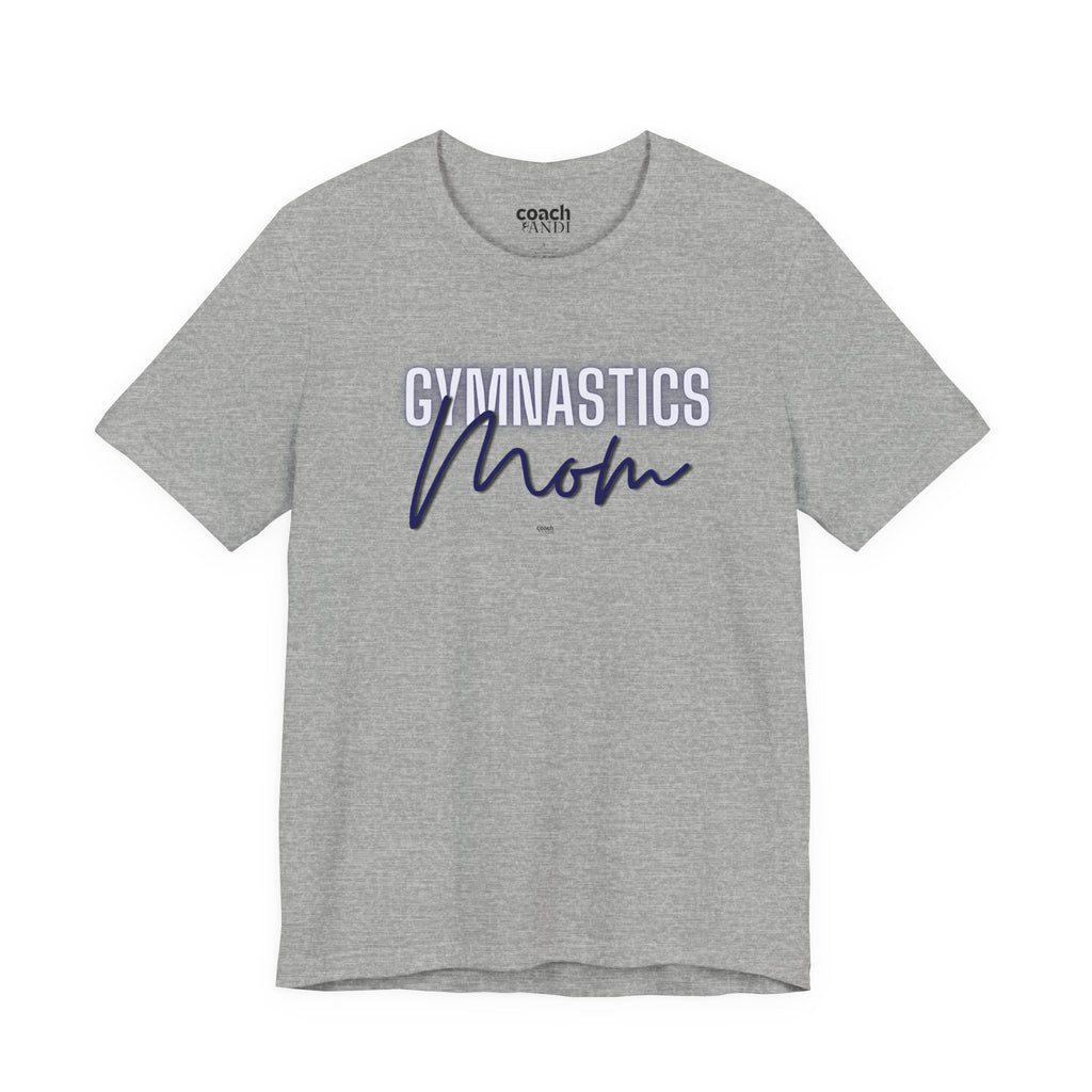 Glow Gym Mom Tshirt - Blue (Adult)