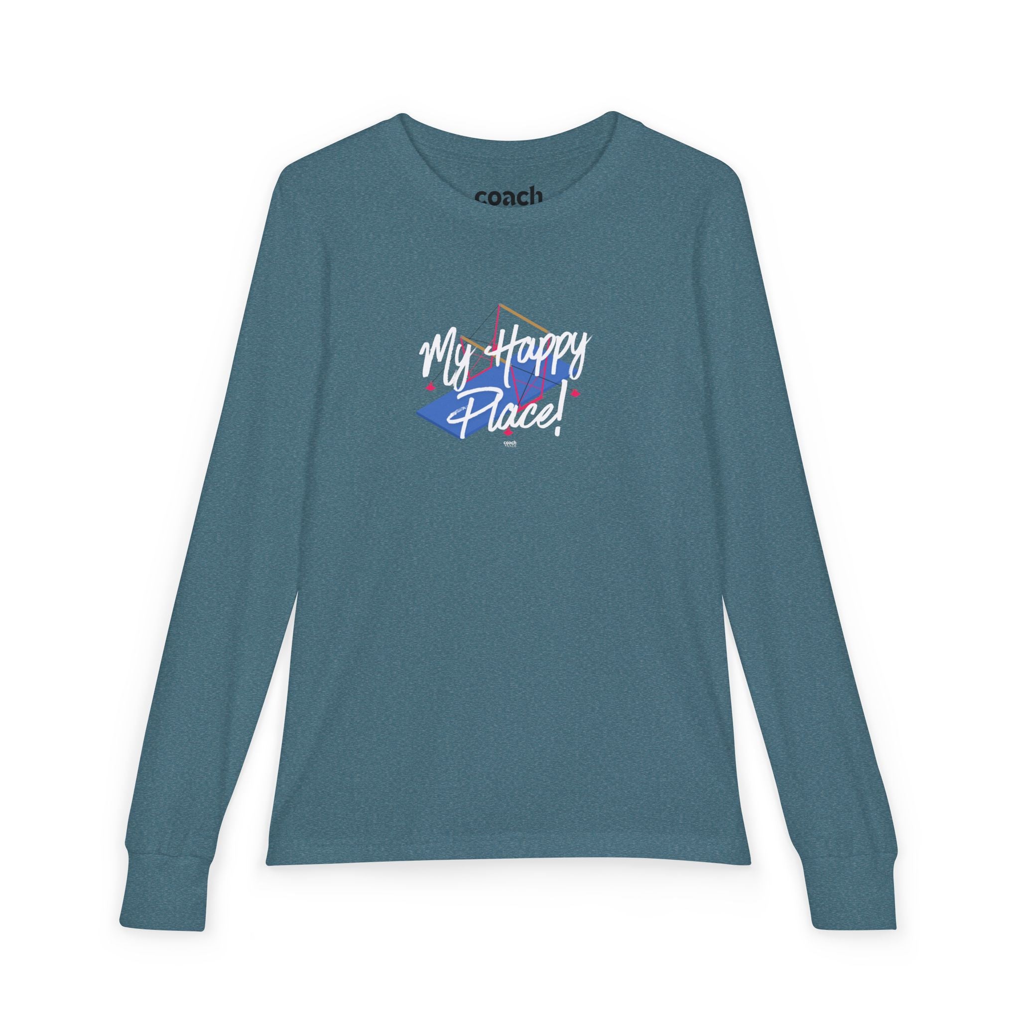My Happy Place Bars Long Sleeve Shirt (Youth)