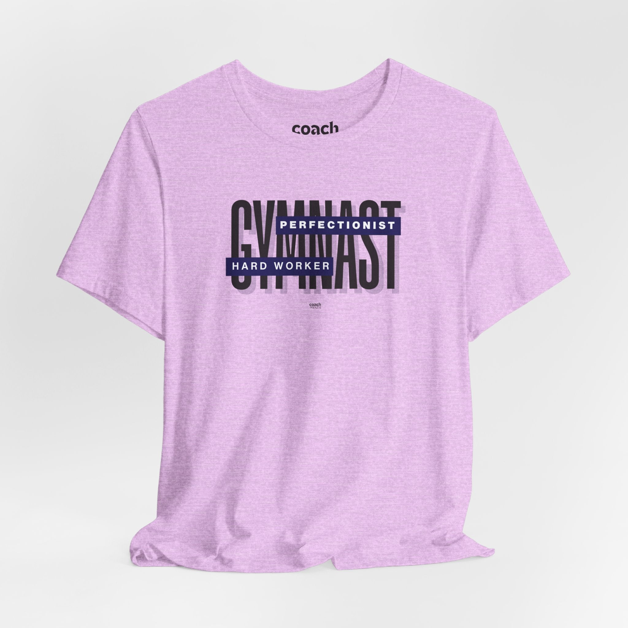 Gymnast Hard Worker Tshirt - Blue (Adult)
