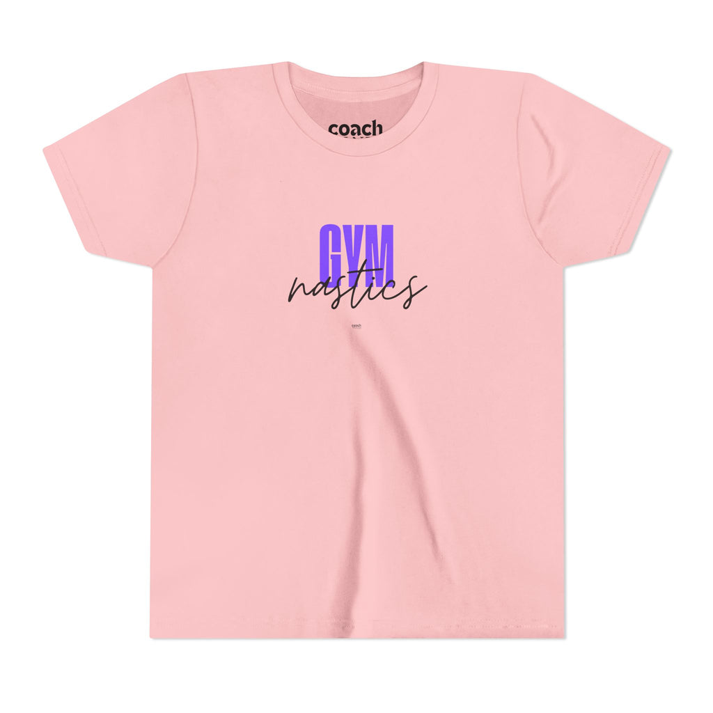 GYMnastics Short Sleeve Tee - Purple (Youth)