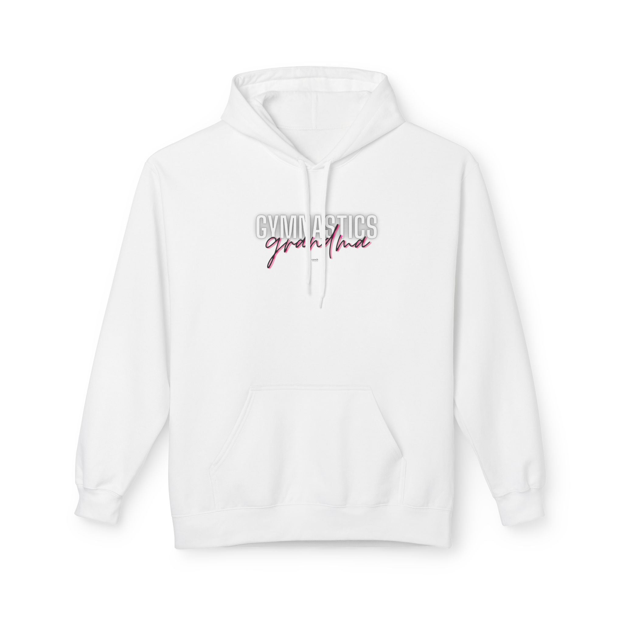 Glow Gym Gma Hoodie- Black/Pink (Adult)