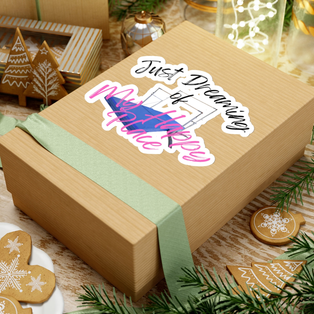 Just Dreaming-Bars (Kiss-Cut Stickers)