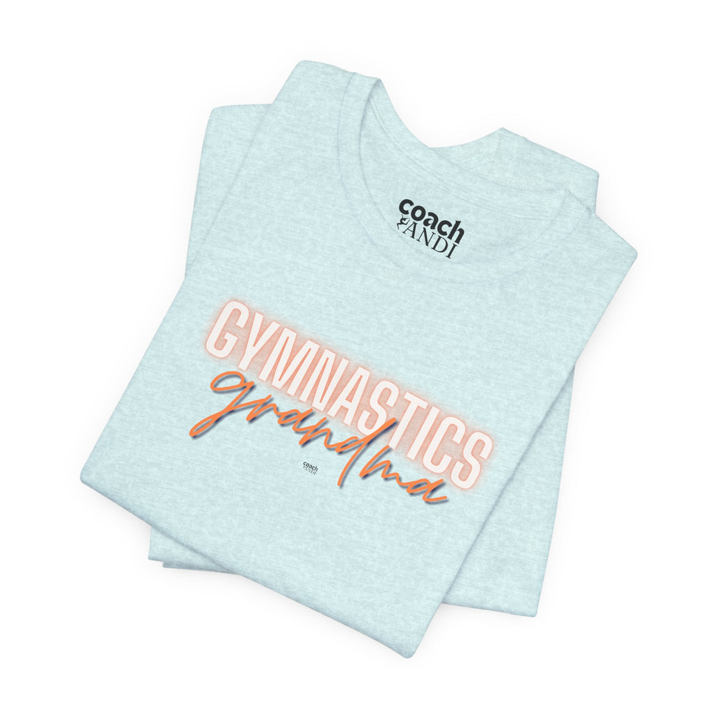 Glow Gym Gma Tshirt - Orange/Blue (Adult)