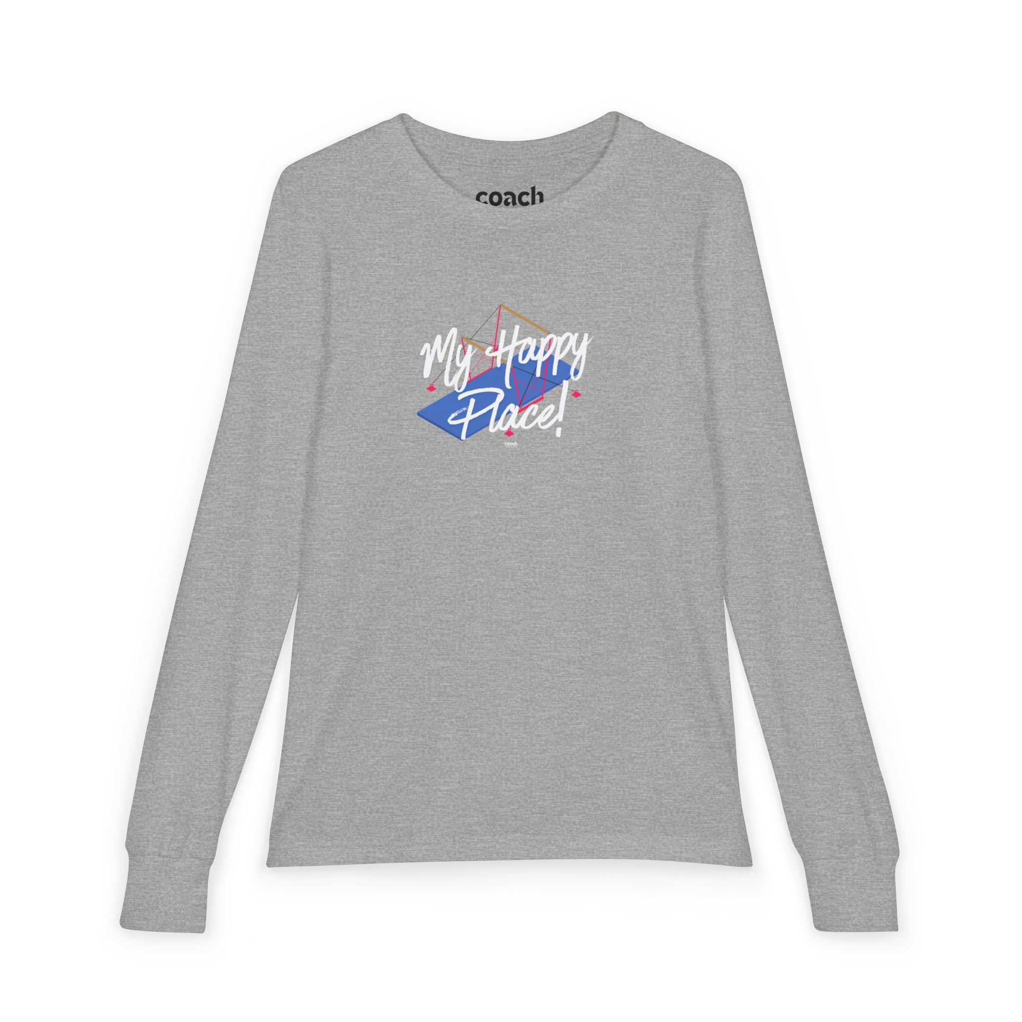 My Happy Place Bars Long Sleeve Shirt (Youth)