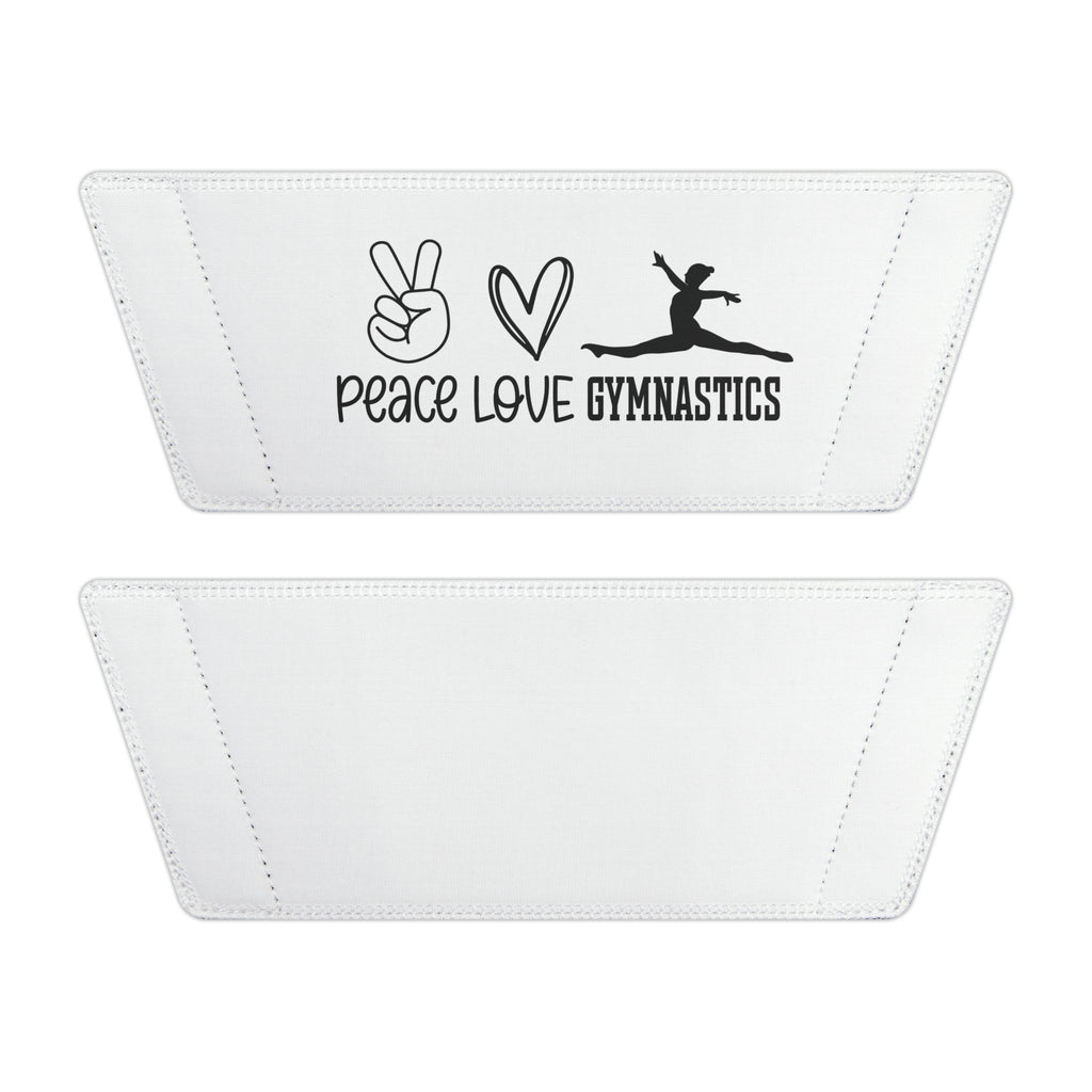 Peace, Love, Gymnastics (Youth Removable-Strap Sandals)