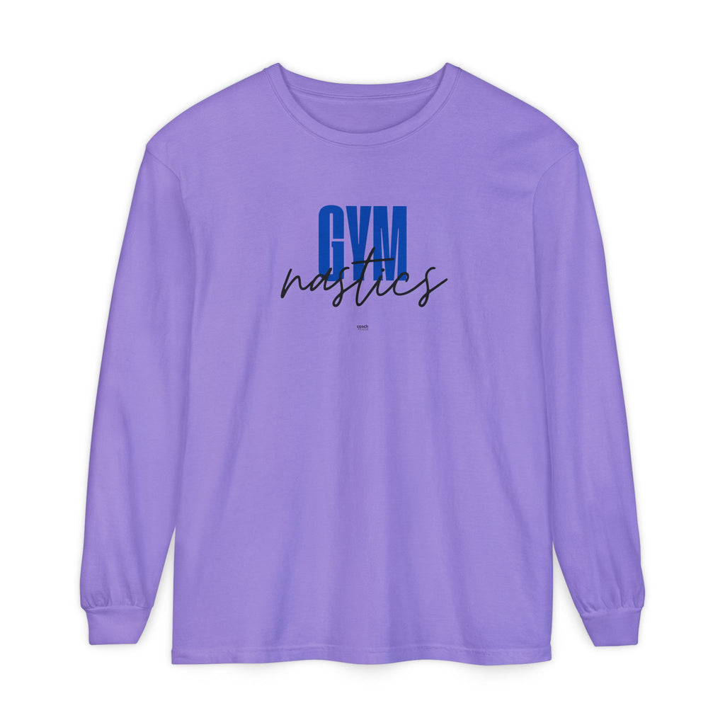 GYMnastics Long Sleeve Shirt - Blue (Adult)
