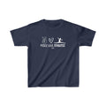 Peace, Love, Gymnastics (Kids Heavy Cotton™ Tee)