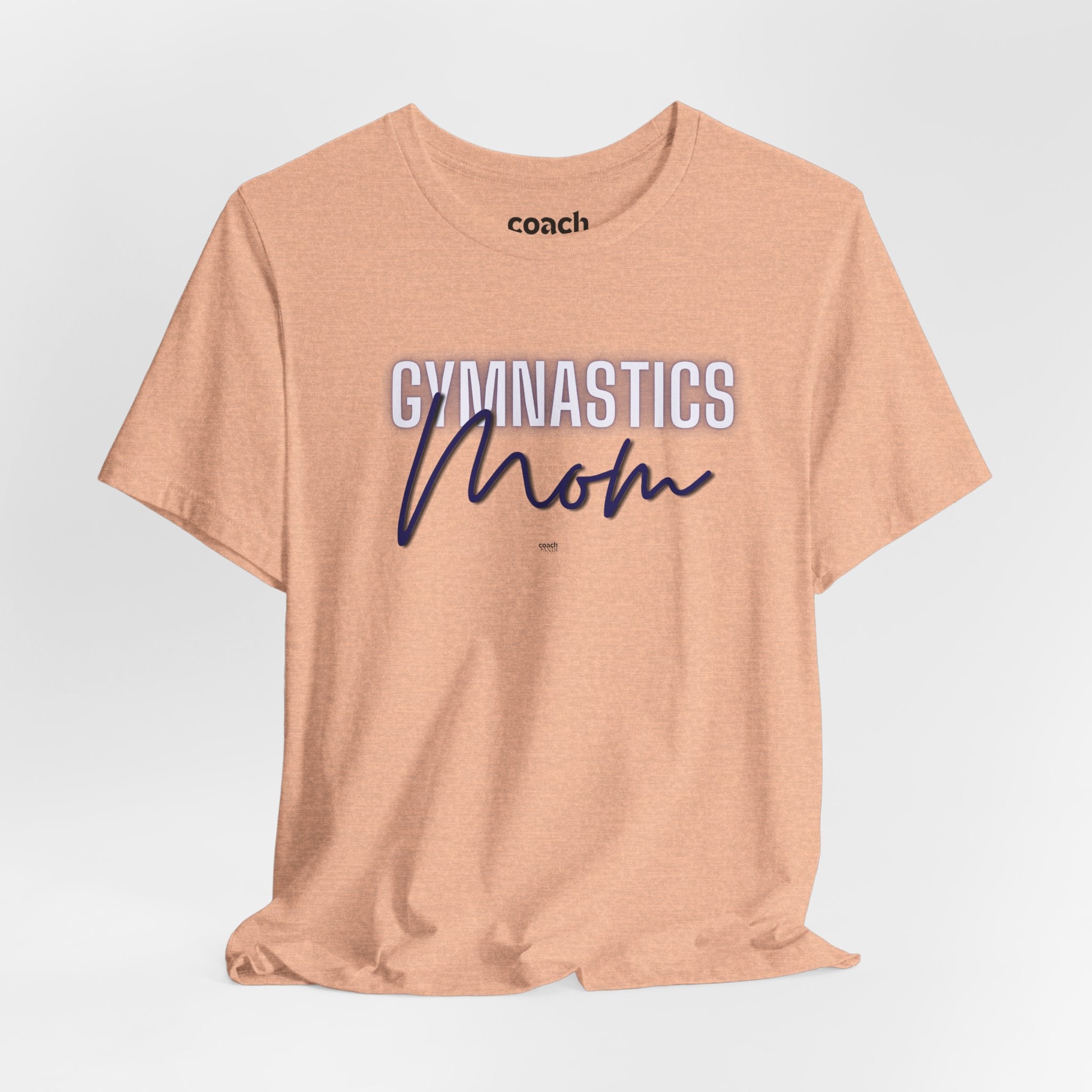Glow Gym Mom Tshirt - Blue (Adult)