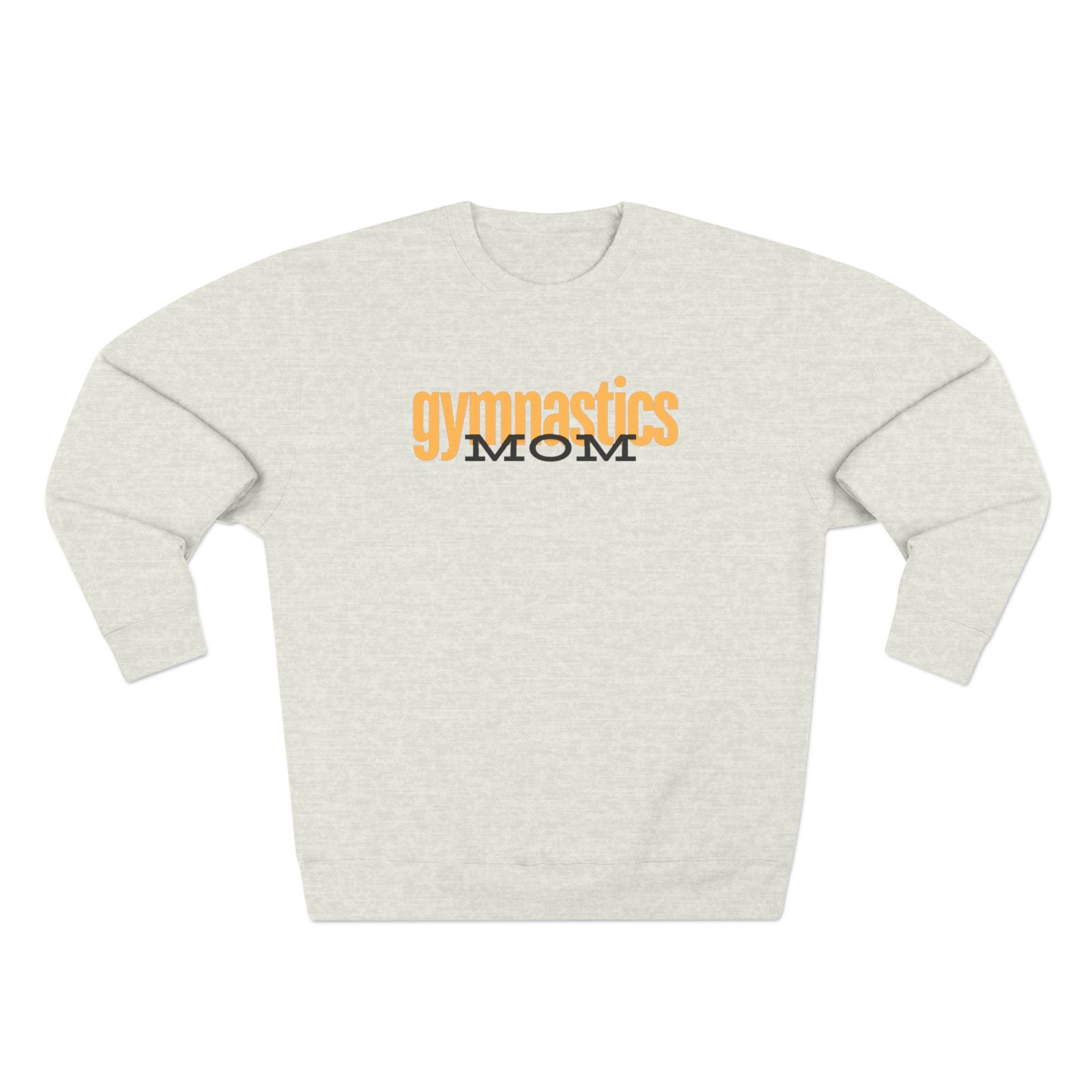 Gymnastics Mom-Goldenrod (Adult Crewneck)