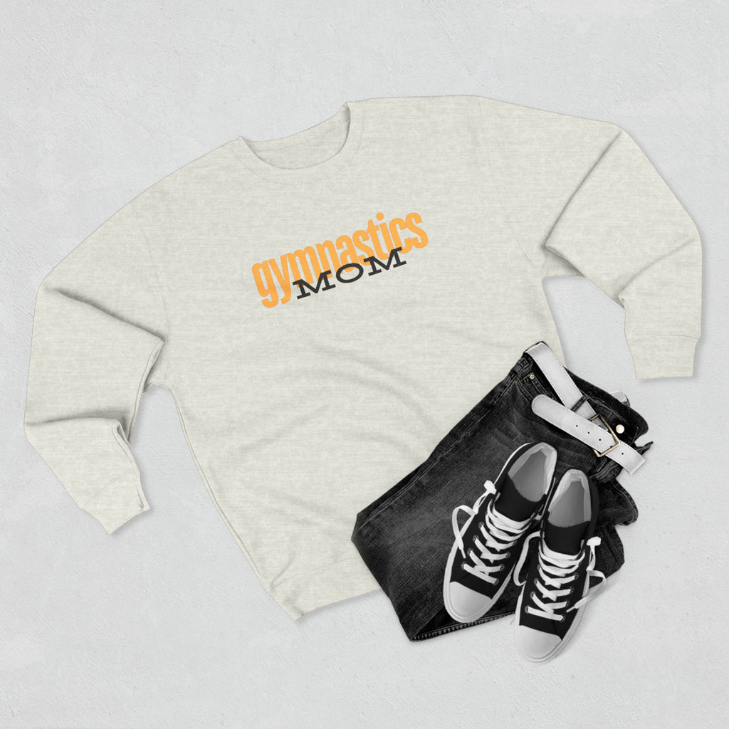 Gymnastics Mom-Goldenrod (Adult Crewneck)