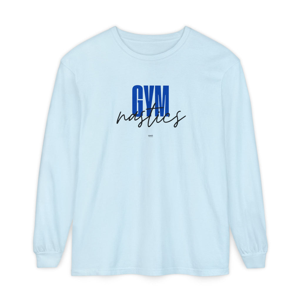 GYMnastics Long Sleeve Shirt - Blue (Adult)