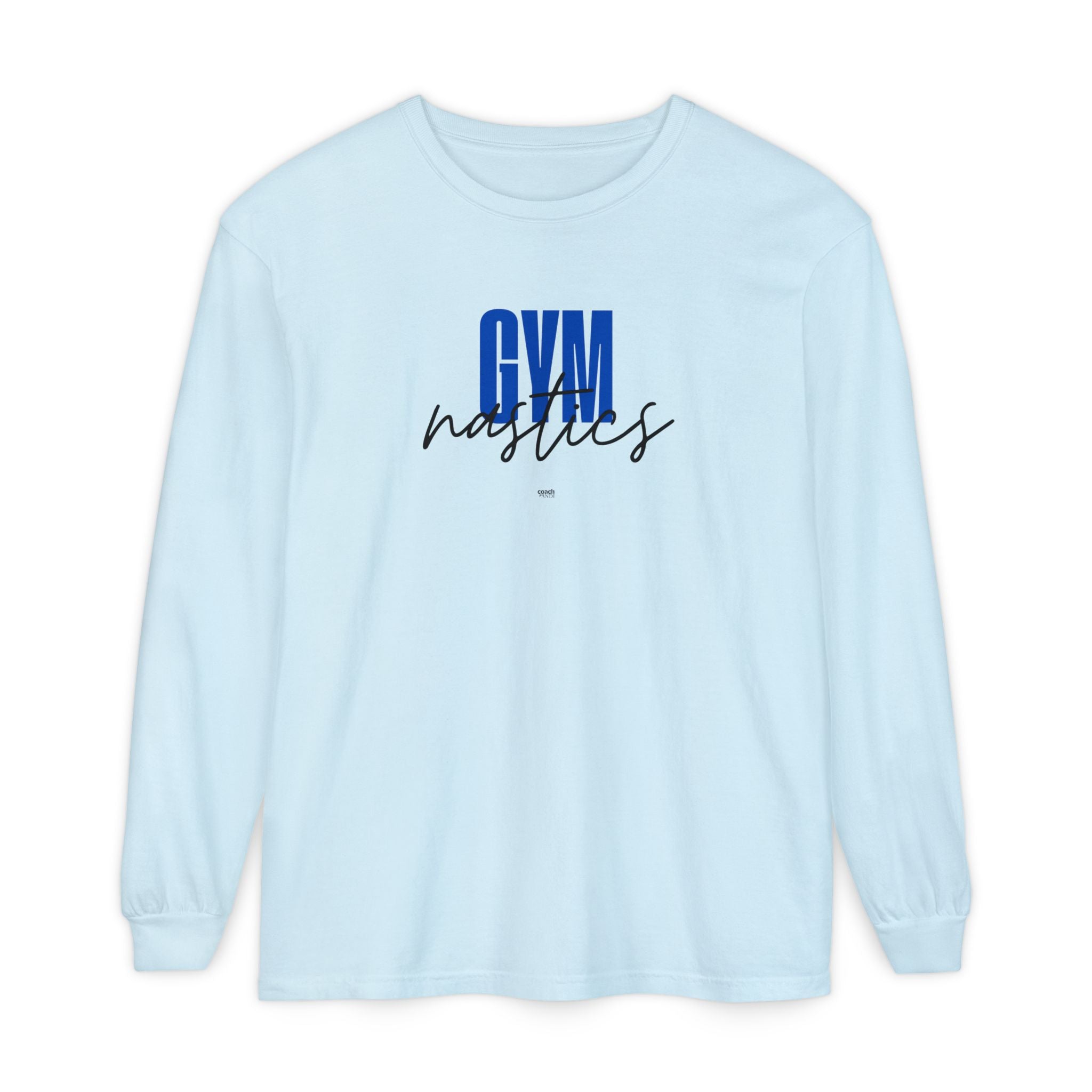 GYMnastics Long Sleeve Shirt - Blue (Adult)