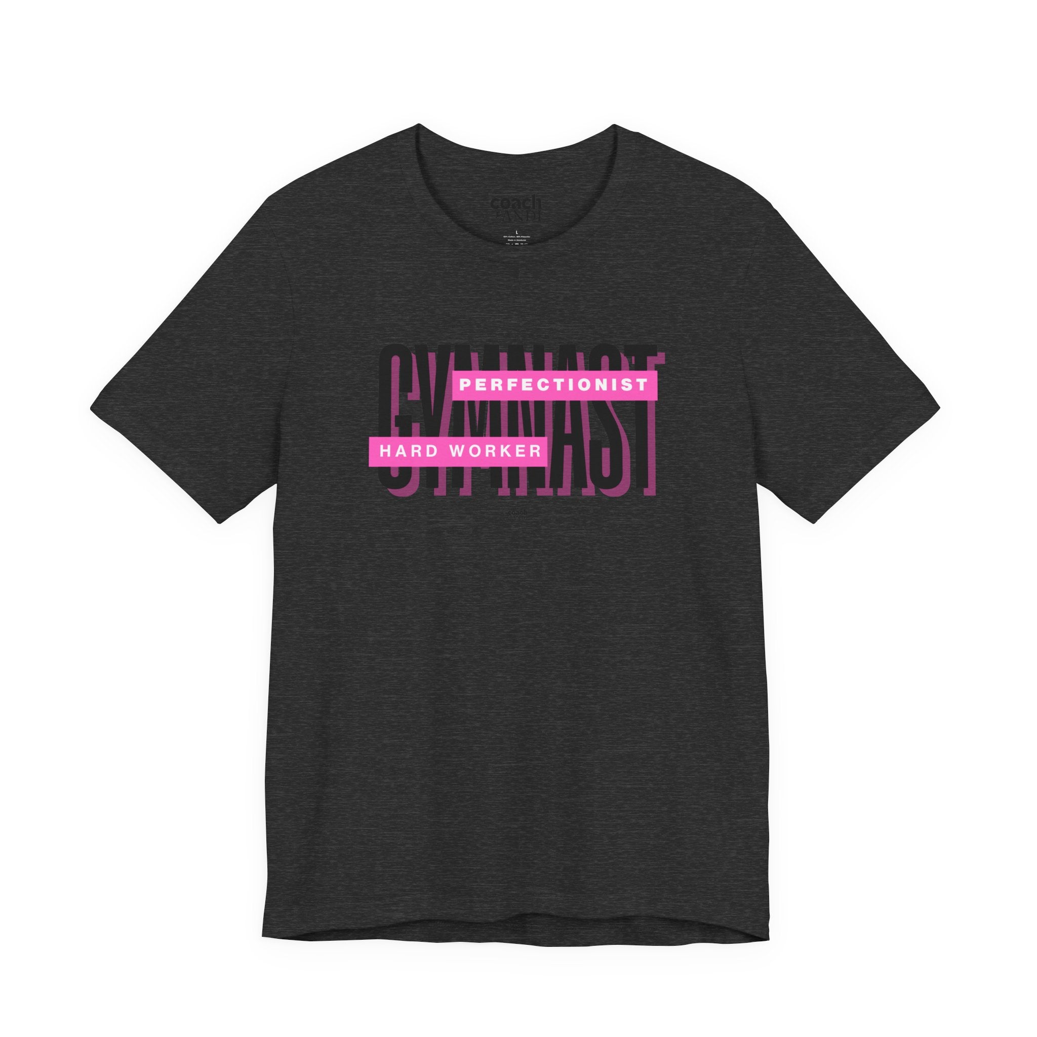 Gymnast Hard Worker Tshirt - Pink (Adult)