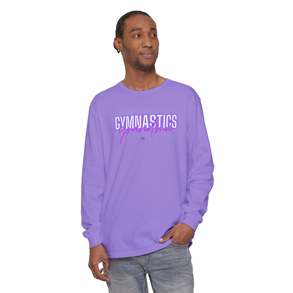 Glow Gym Gma Long Sleeve Shirt - Purple/Pink (Adult)