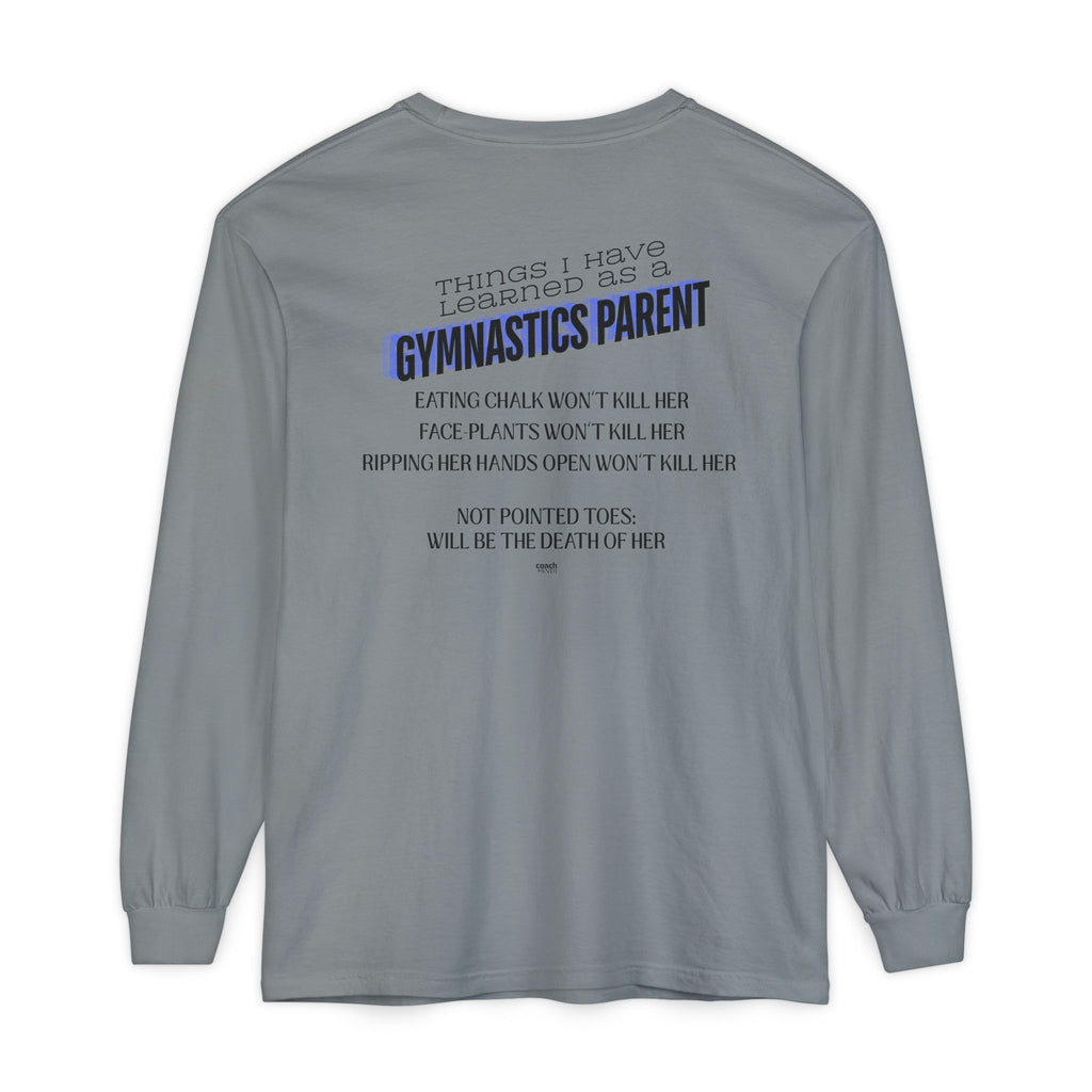 Things I learned as a Parent Long Sleeve Shirt - Blue (Adult)