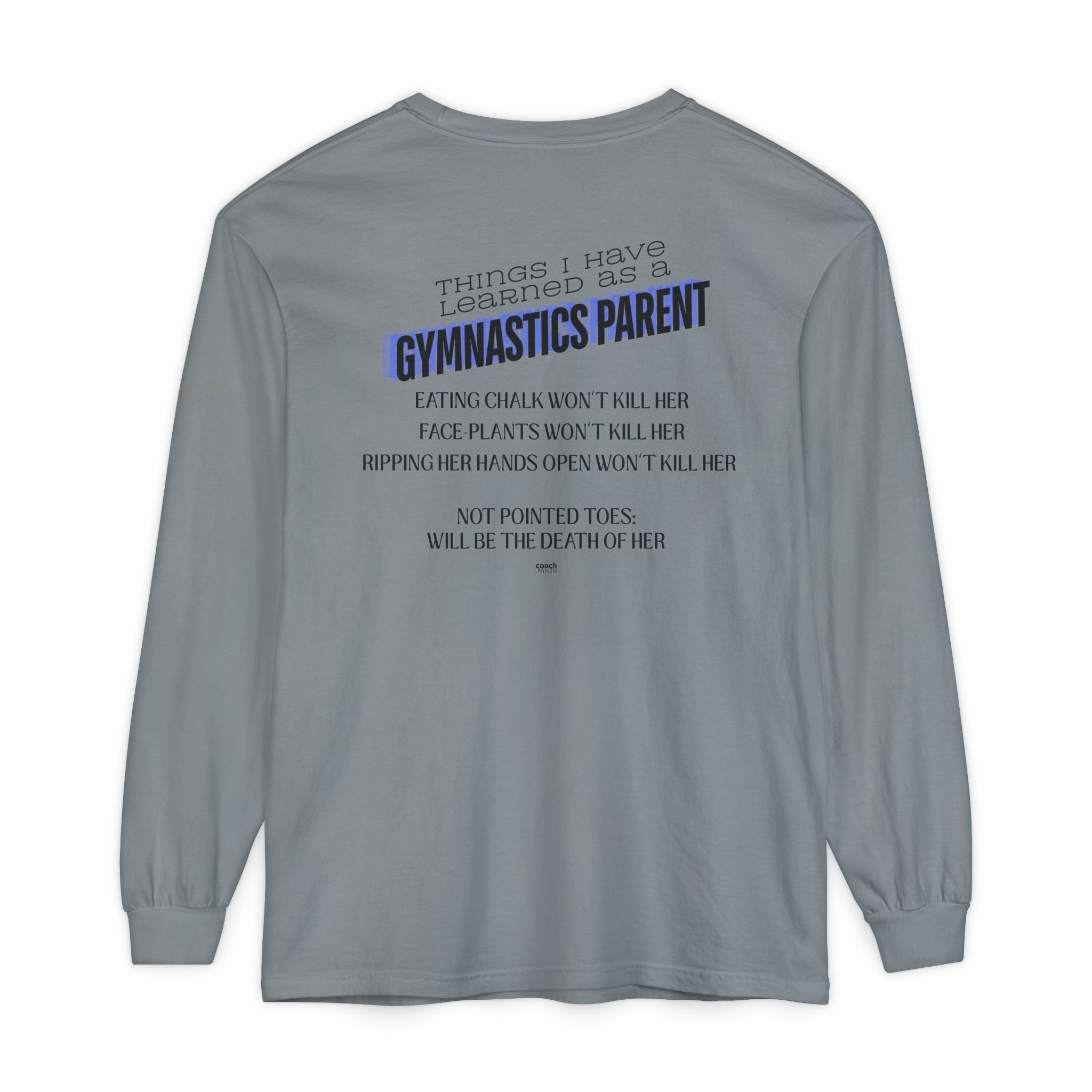 Things I learned as a Parent Long Sleeve Shirt - Blue (Adult)
