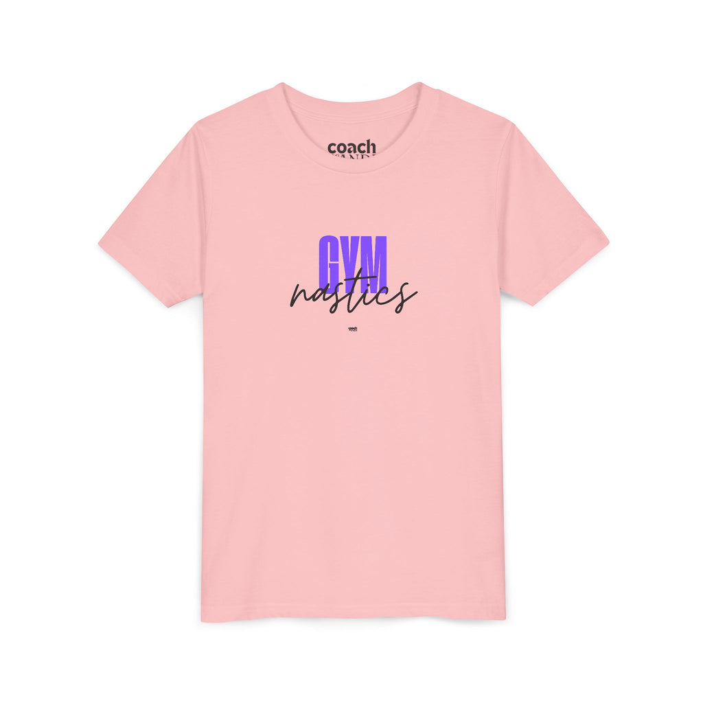 GYMnastics Short Sleeve Tee - Purple (Youth)