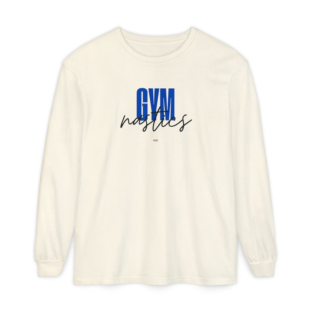 GYMnastics Long Sleeve Shirt - Blue (Adult)