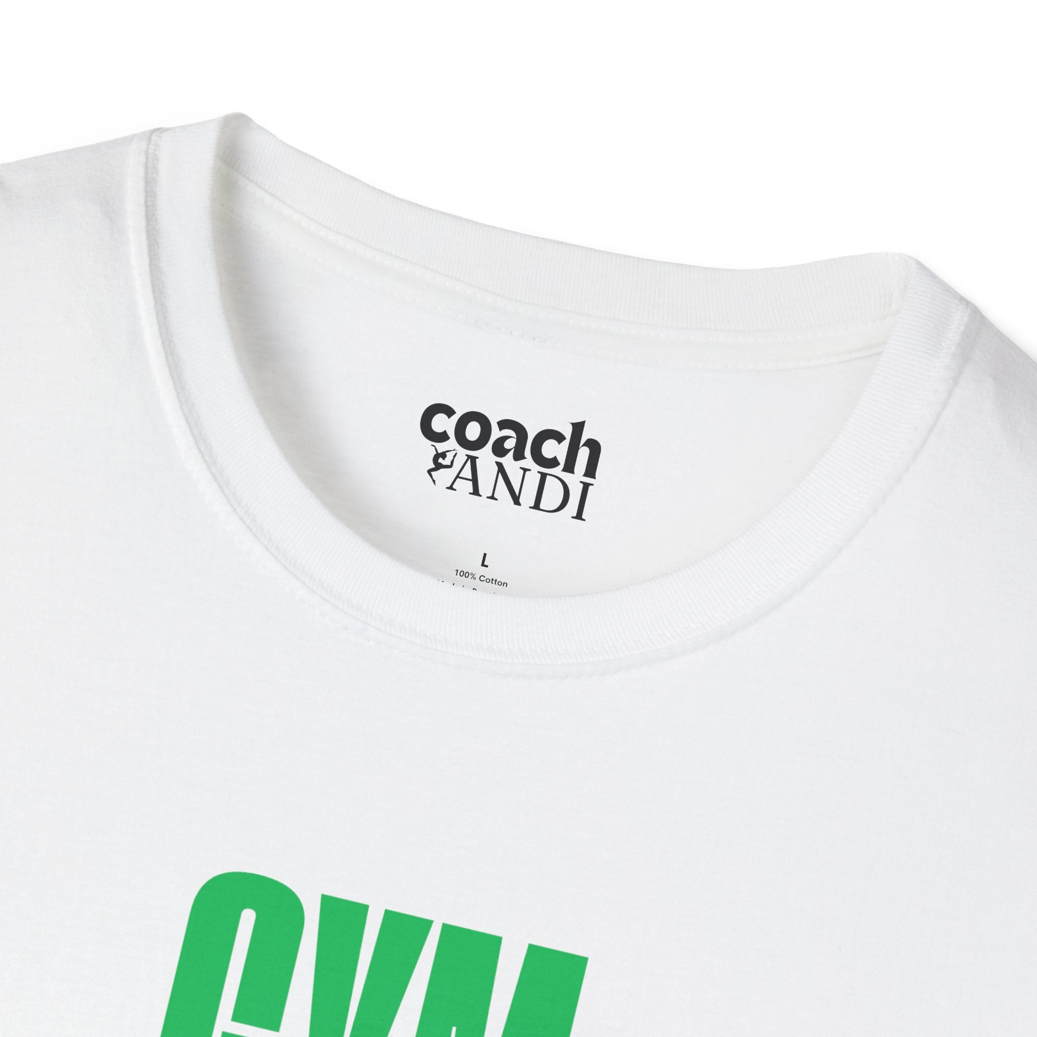 GYMnastics Tshirt - Green (Adult)