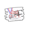 2nd Place Bars (Kiss-Cut Stickers)