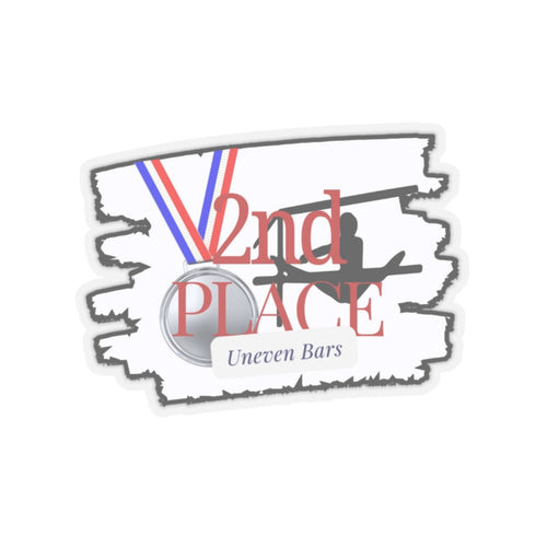 2nd Place Bars (Kiss-Cut Stickers)
