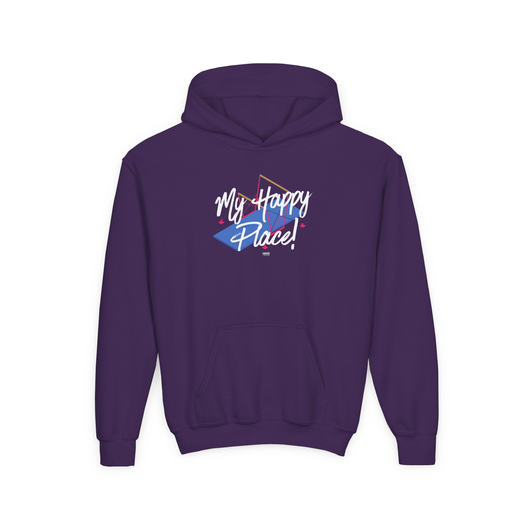 My Happy Place Bars Hoodie (Youth)