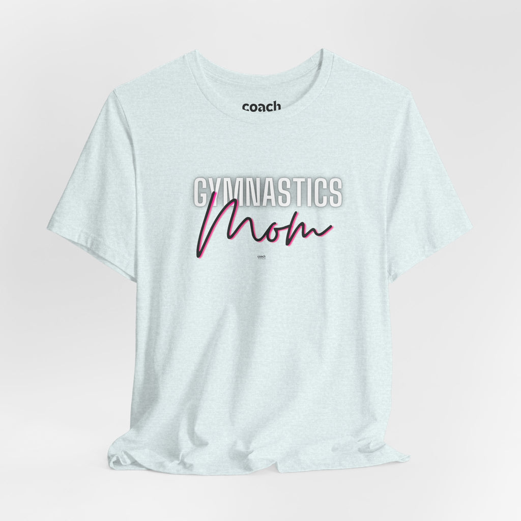 Glow Gym Mom Tshirt - Black/Pink (Adult)