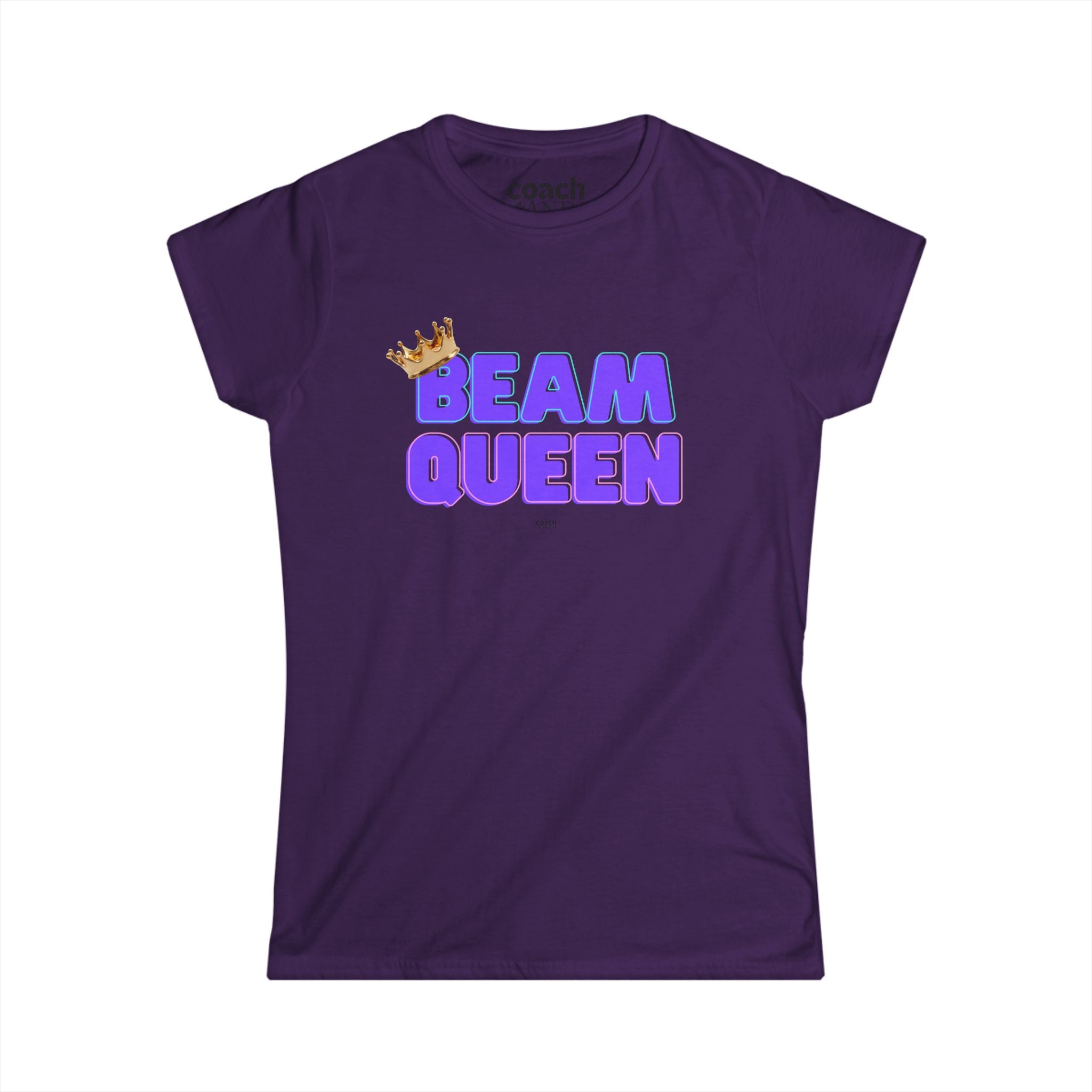 Beam Queen T-Shirt - Purple/Aqua