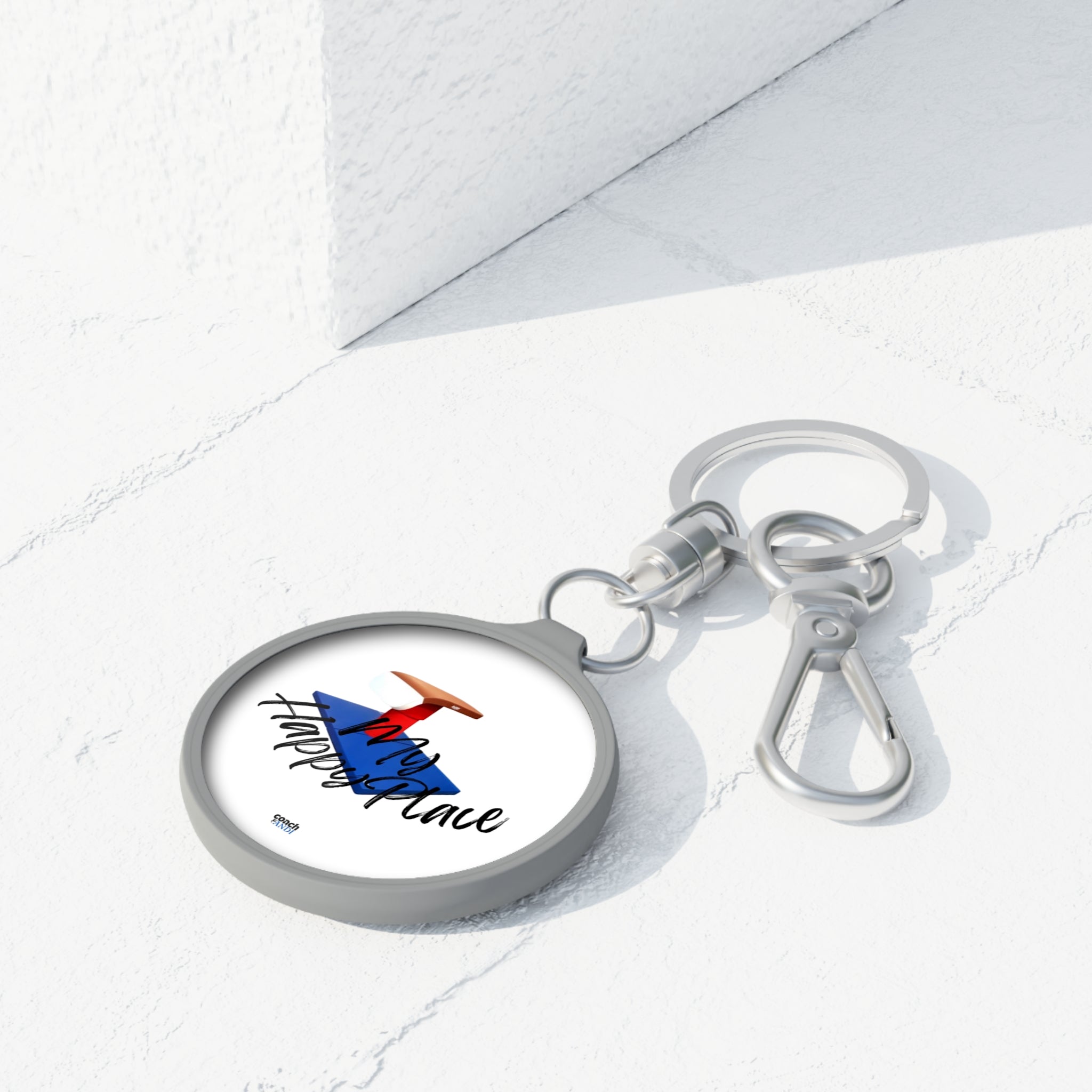 My Happy Place-Vault (Keyring Tag)