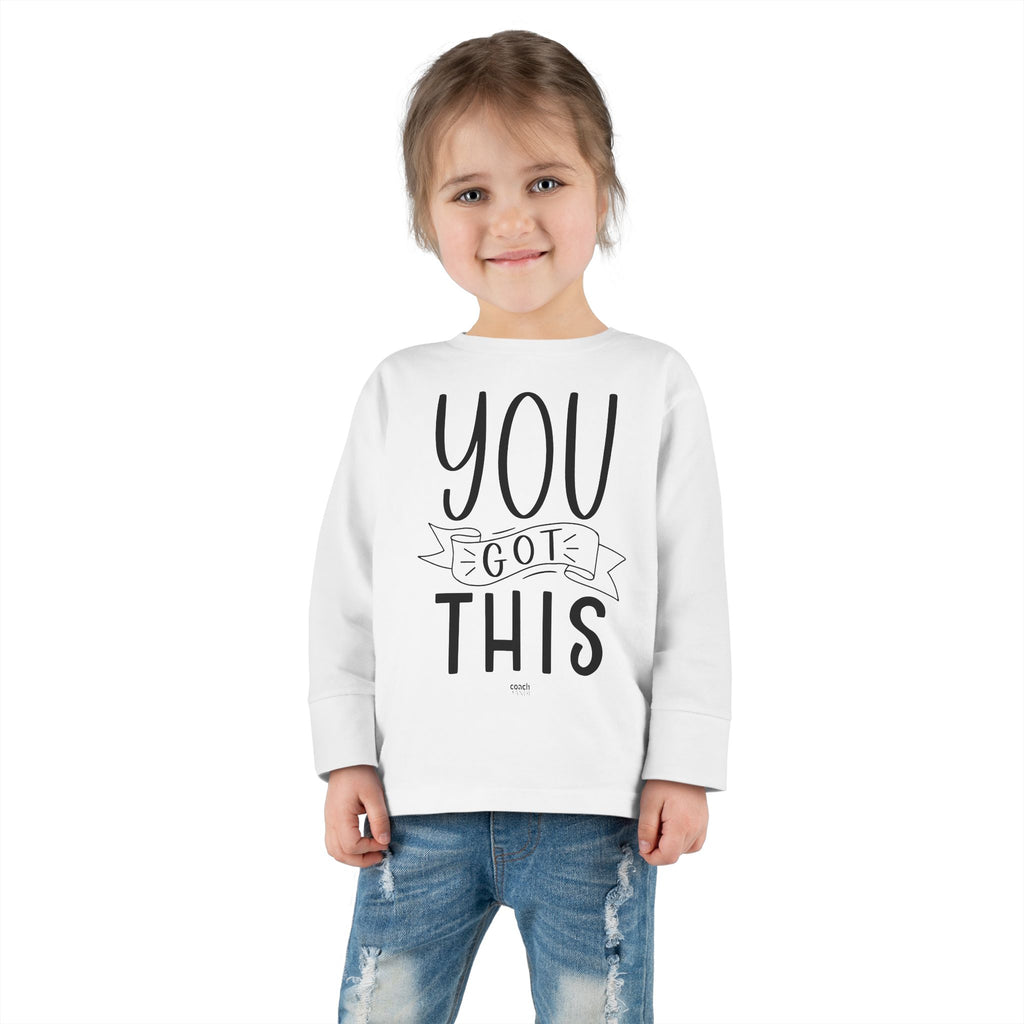 Tiny Supporter (Toddler Long Sleeve Tee)
