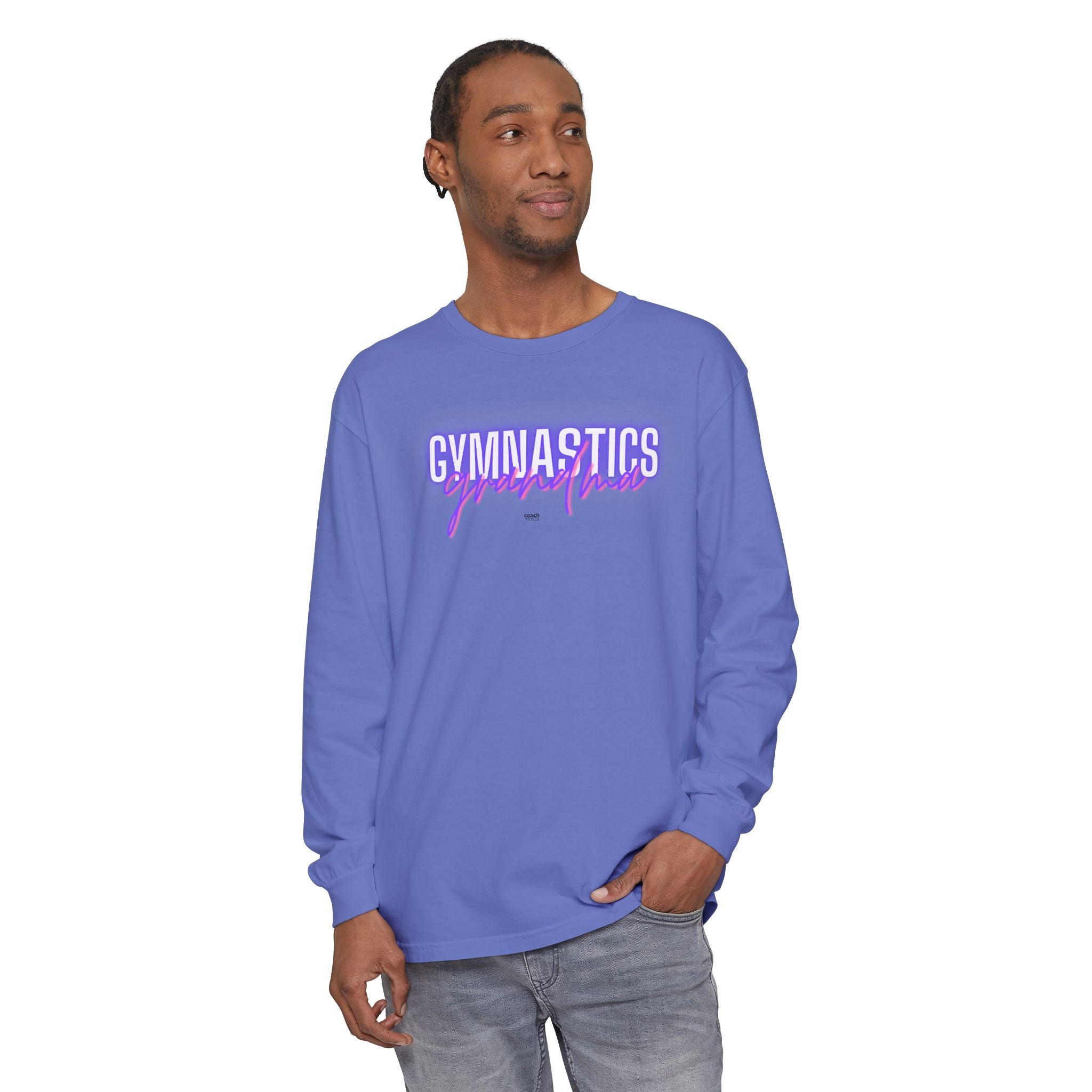 Glow Gym Gma Long Sleeve Shirt - Purple/Pink (Adult)