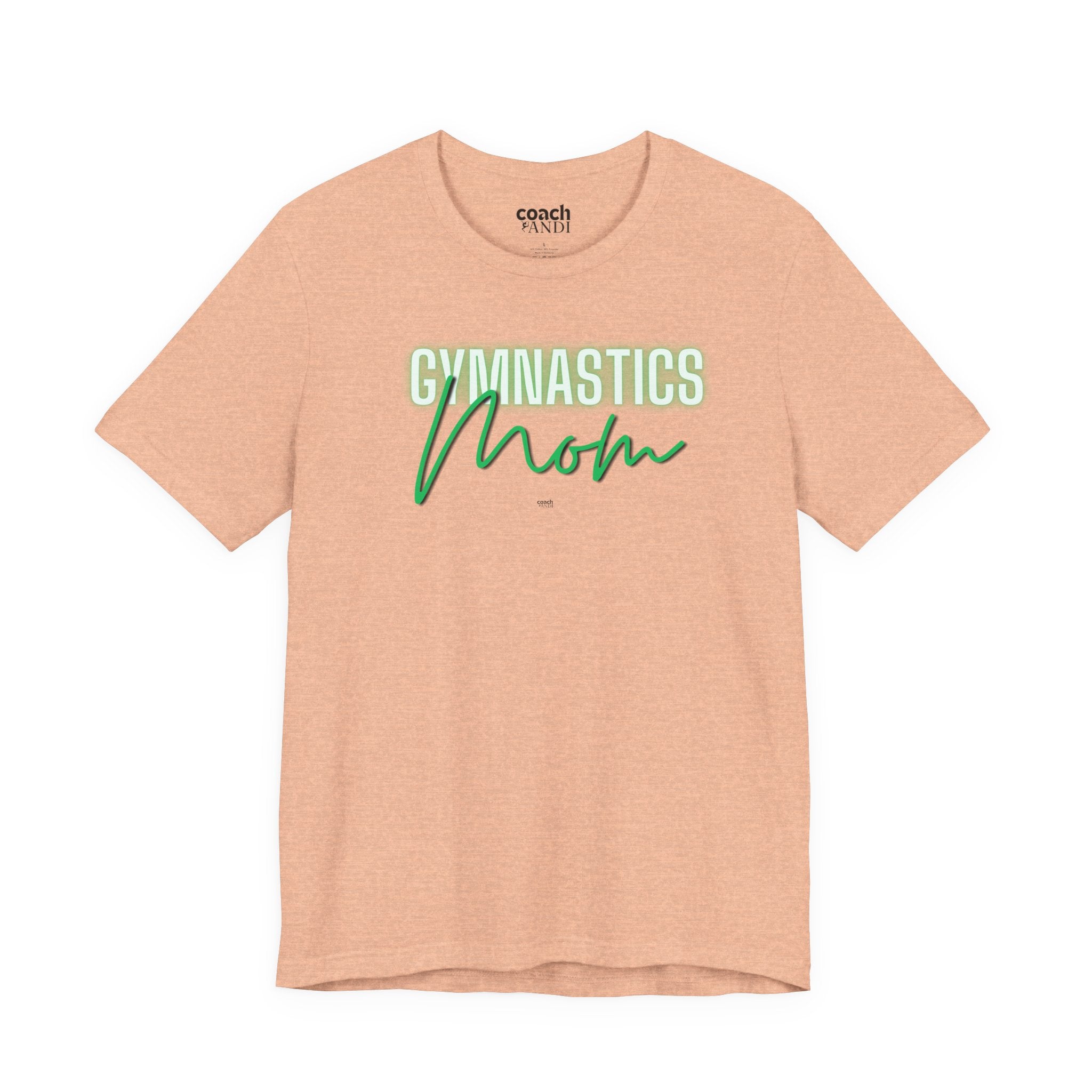 Glow Gym Mom Tshirt - Green (Adult)