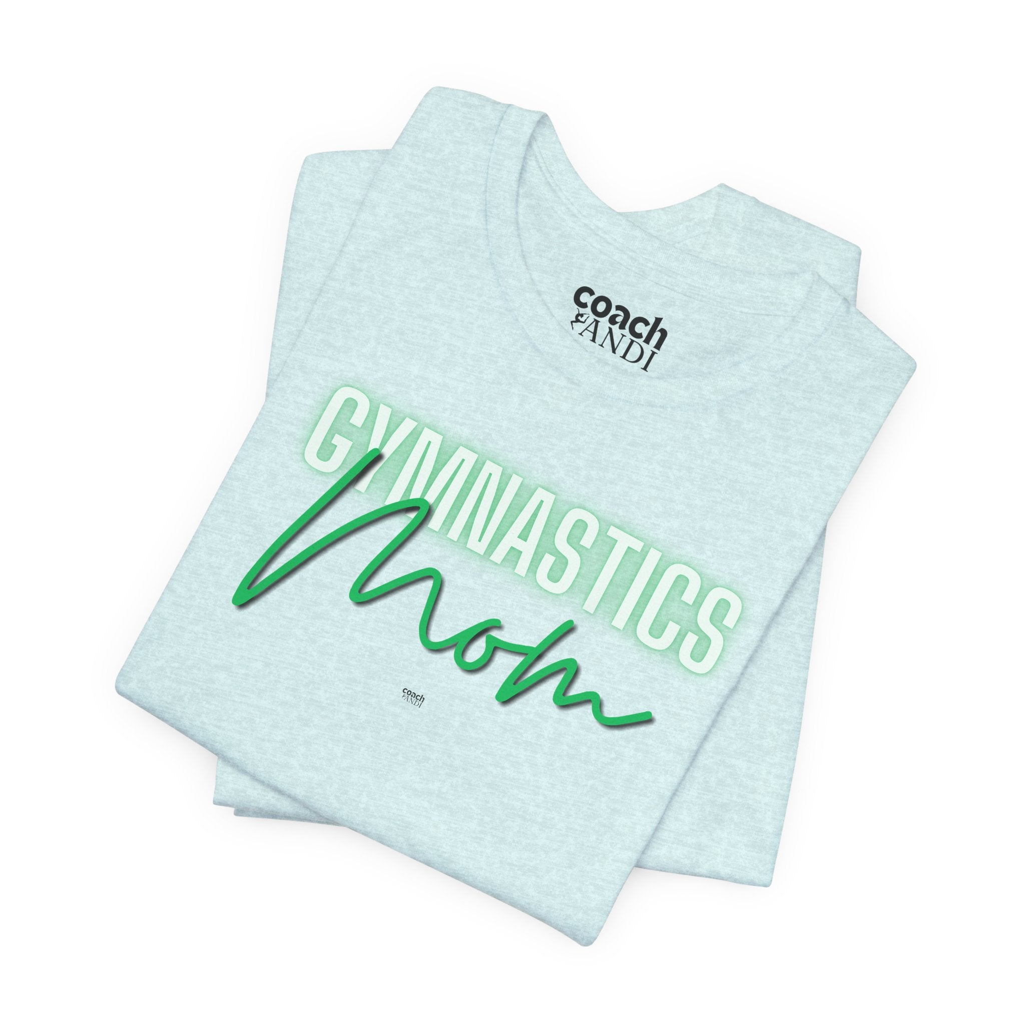 Glow Gym Mom Tshirt - Green (Adult)