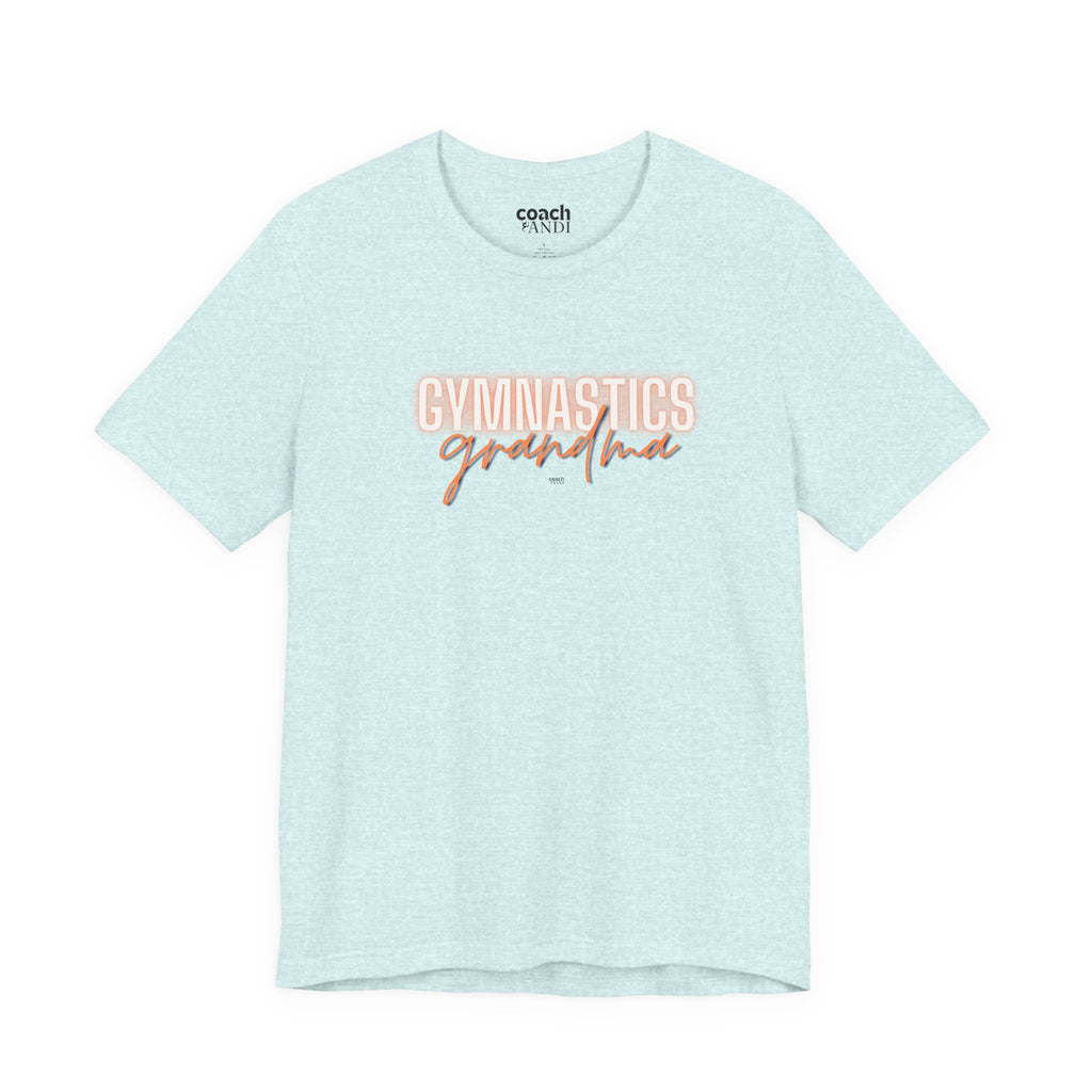 Glow Gym Gma Tshirt - Orange/Blue (Adult)